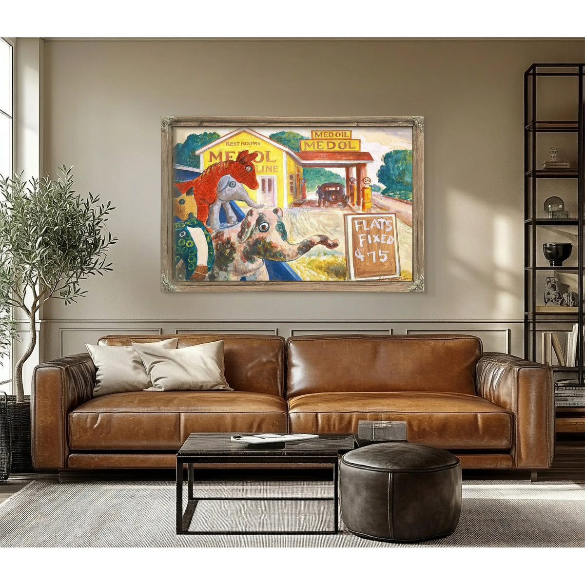 Flats Fixed By John Steuart Curry