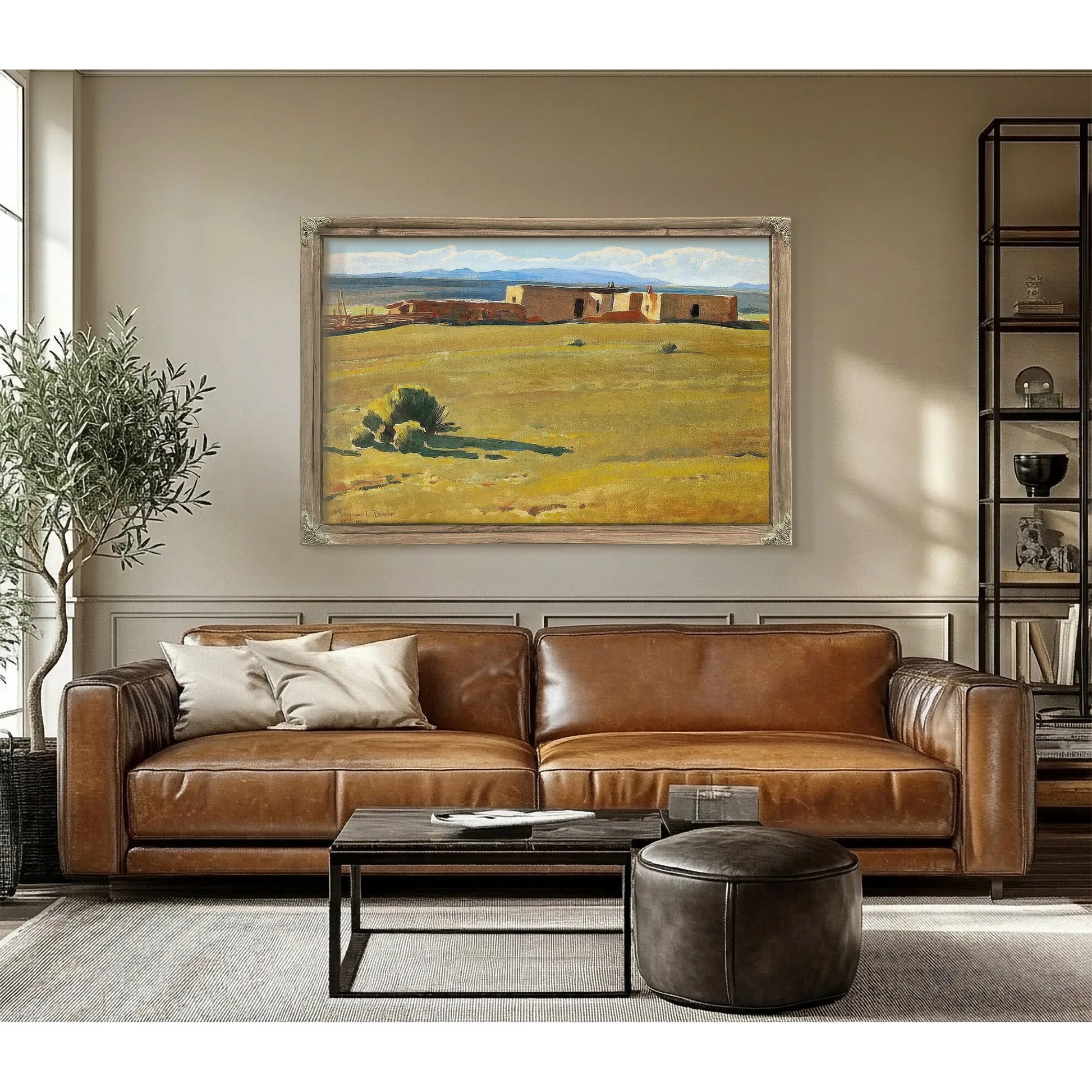 Casa De Ranchito By Maynard Dixon Fine Art Print