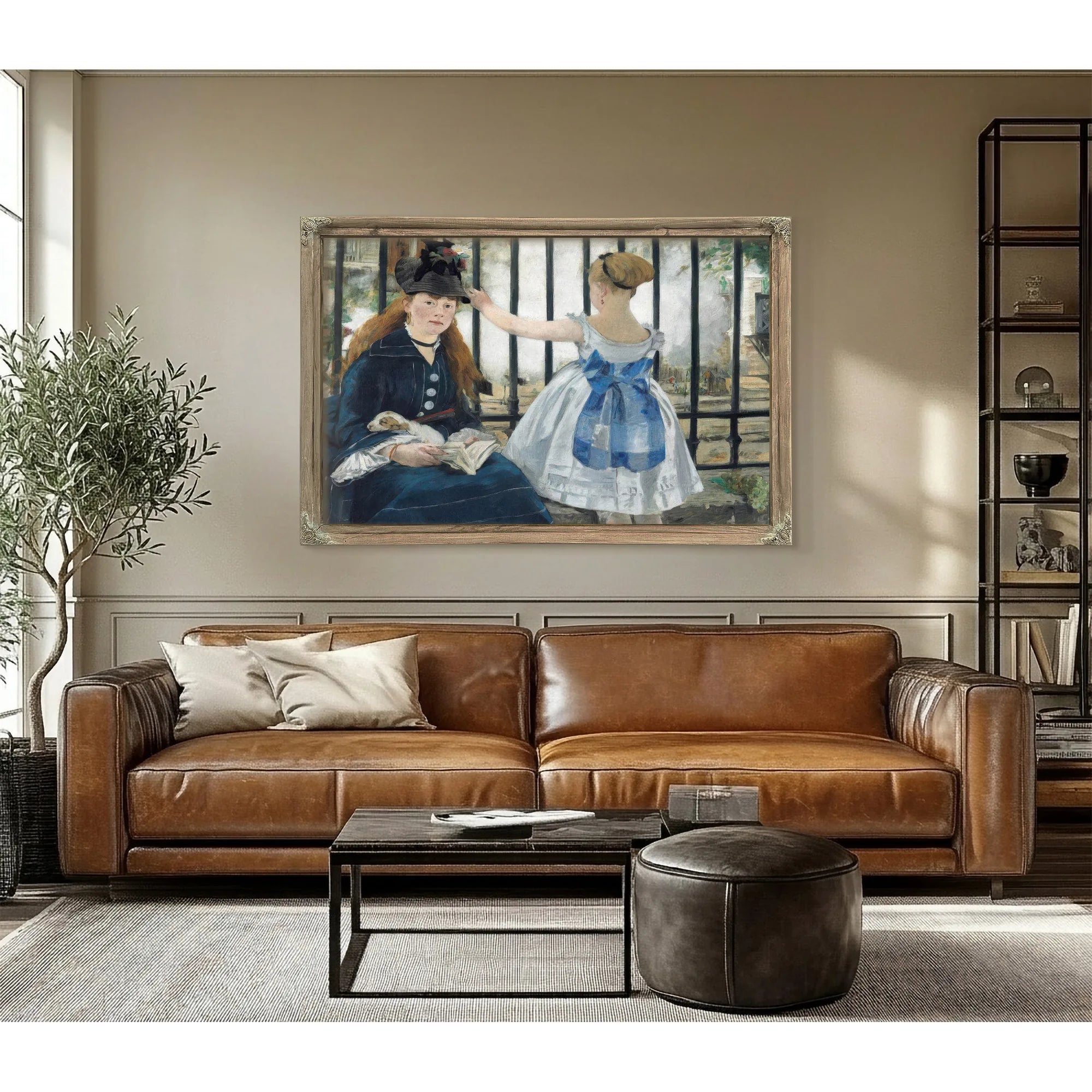 The Railway 1873 By Edouard Manet Fine Art Print
