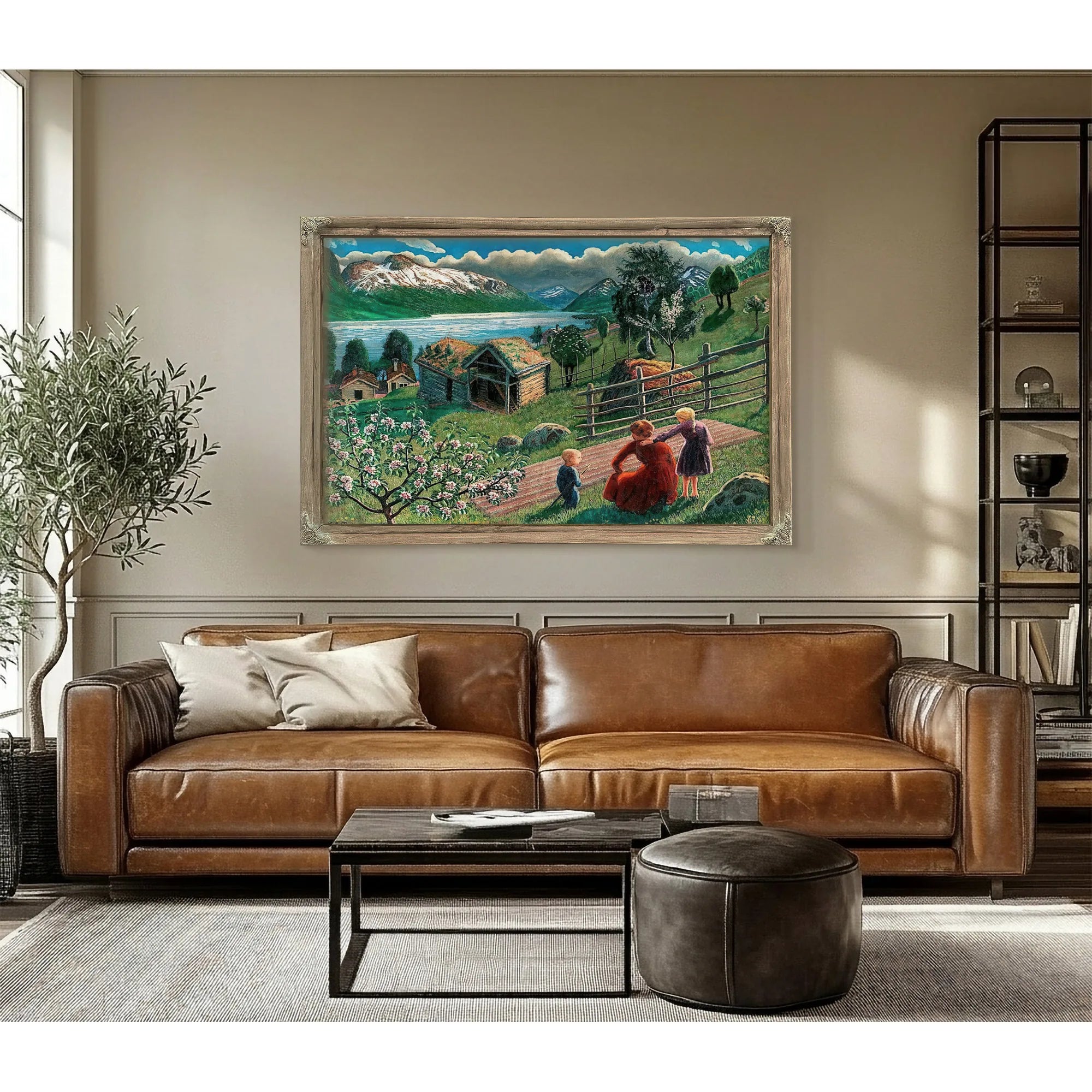 Sandalstrand 2 By Nicolai Astrup Fine Art Print