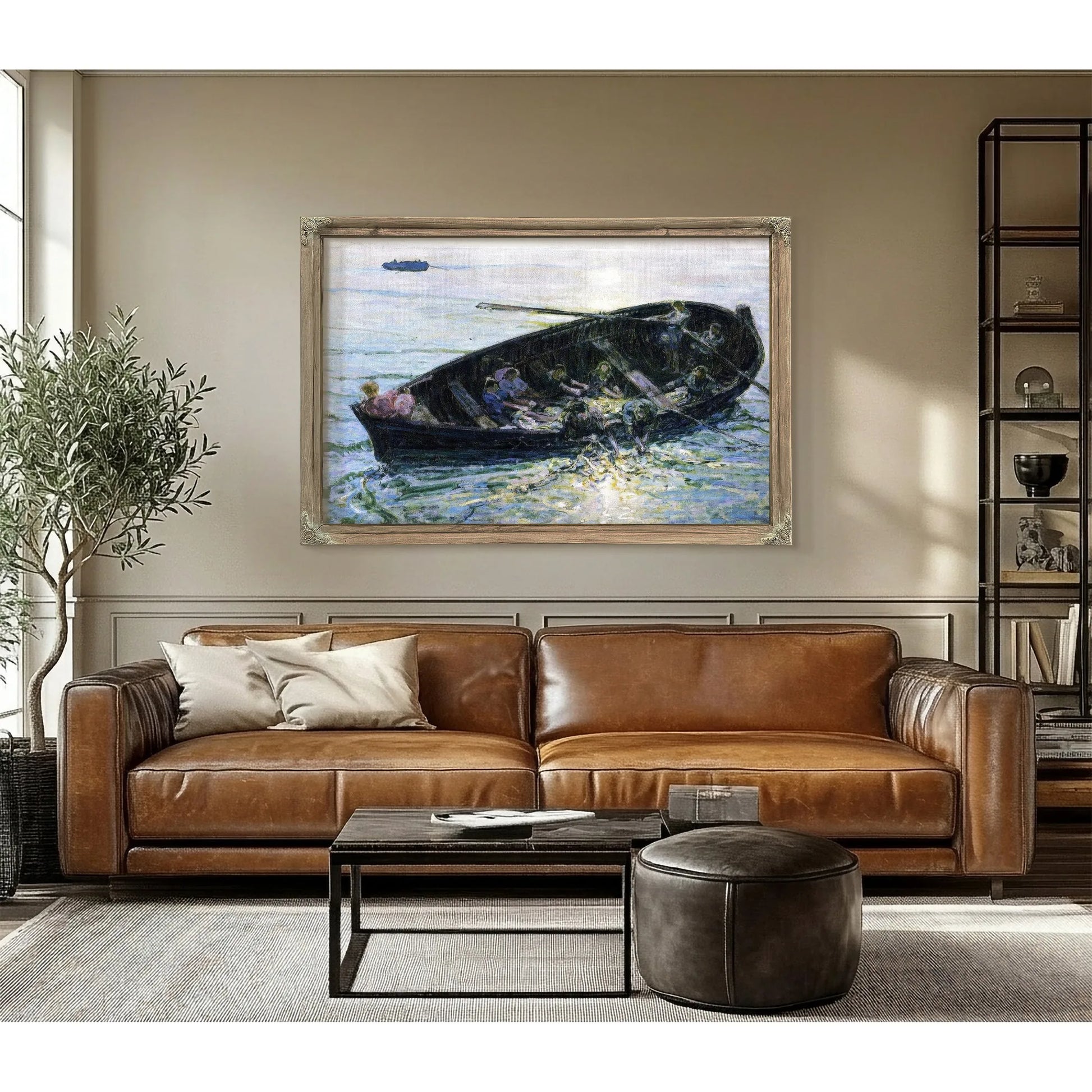 Miraculous Haul Of Fishes By Henry Ossawa Tanner Fine Art Print