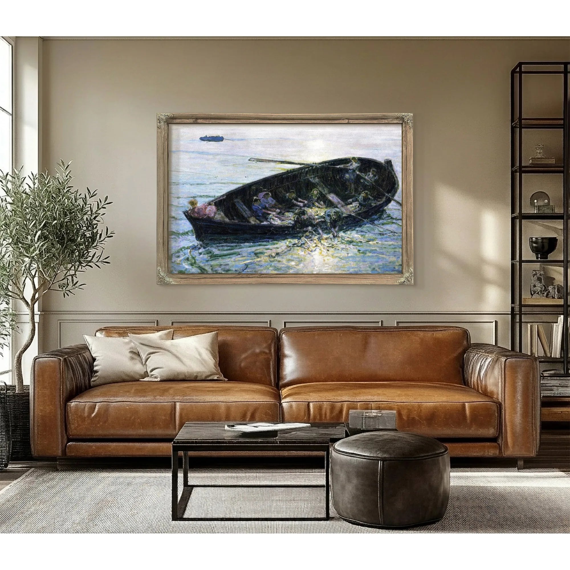 Miraculous Haul Of Fishes By Henry Ossawa Tanner Fine Art Print