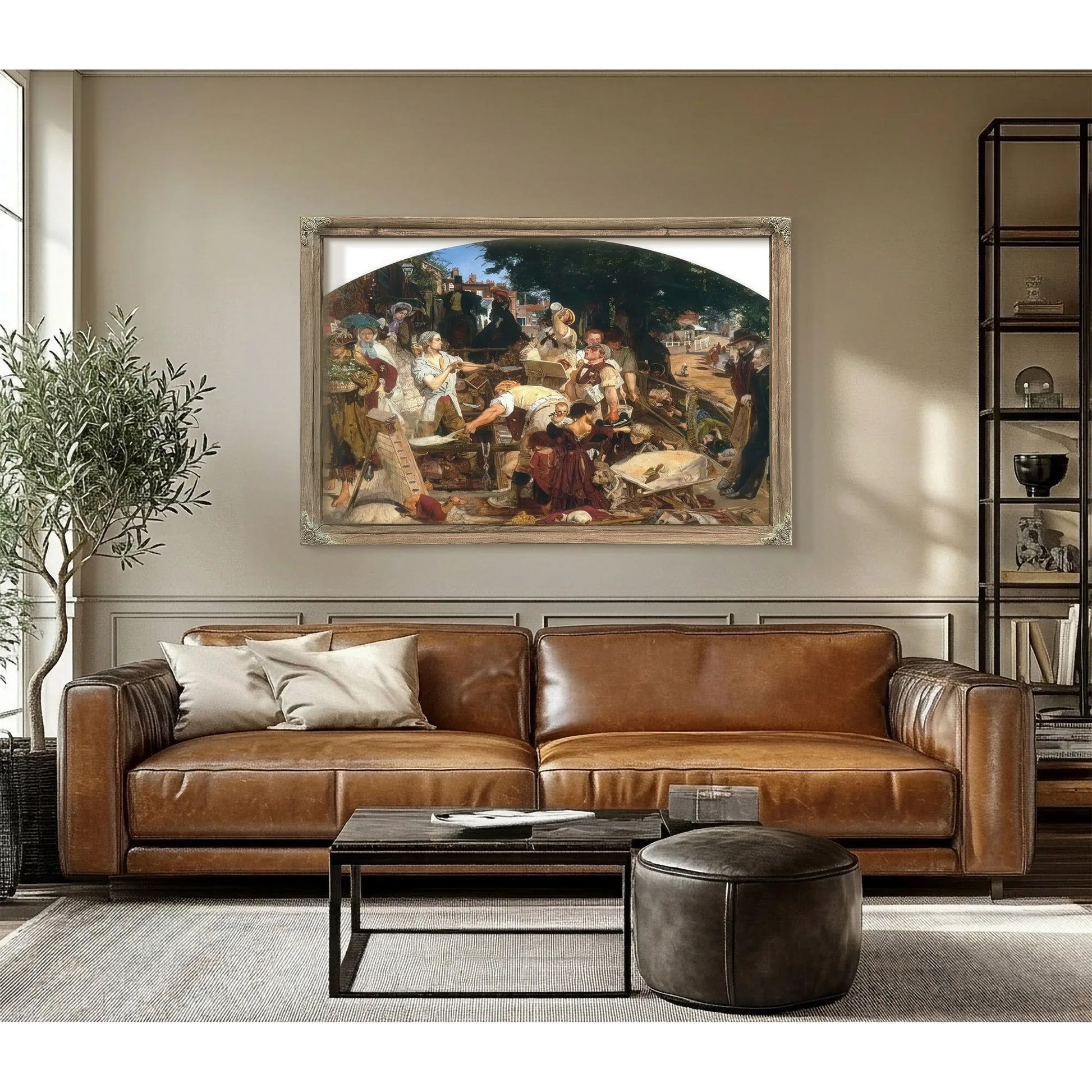 Work By Ford Madox Brown Fine Art Print