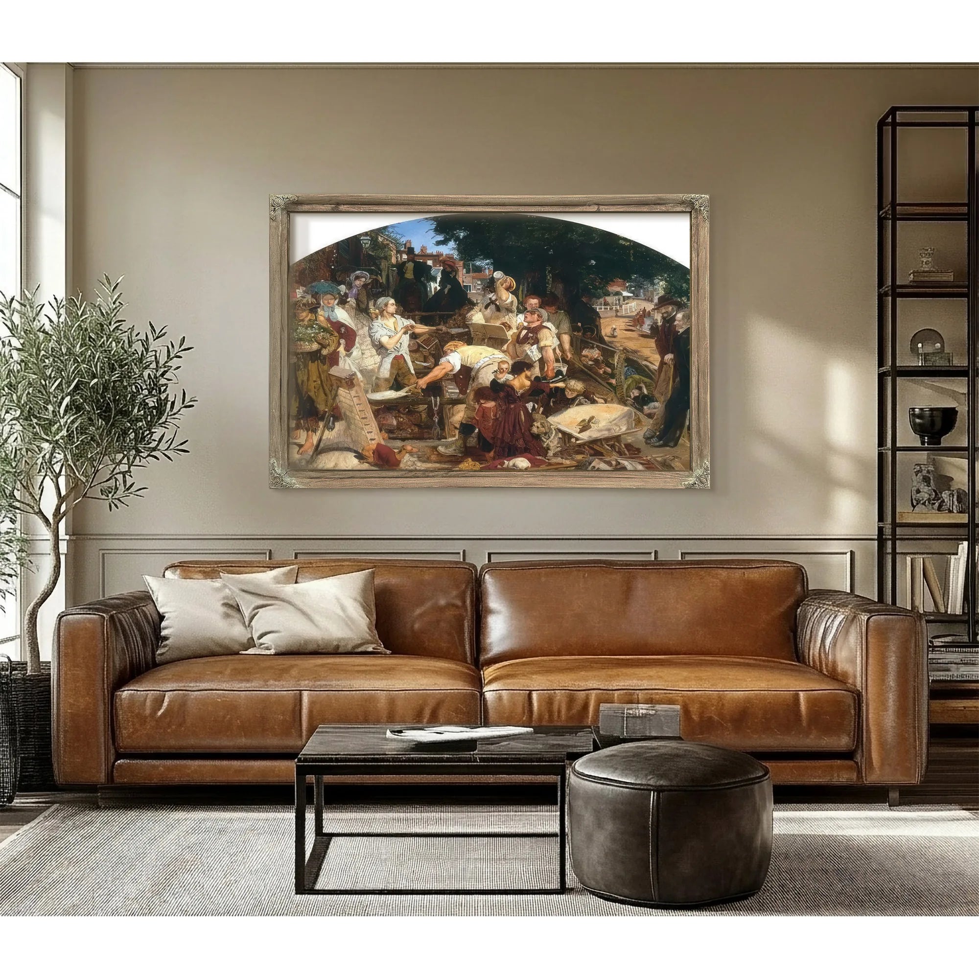 Work By Ford Madox Brown Fine Art Print