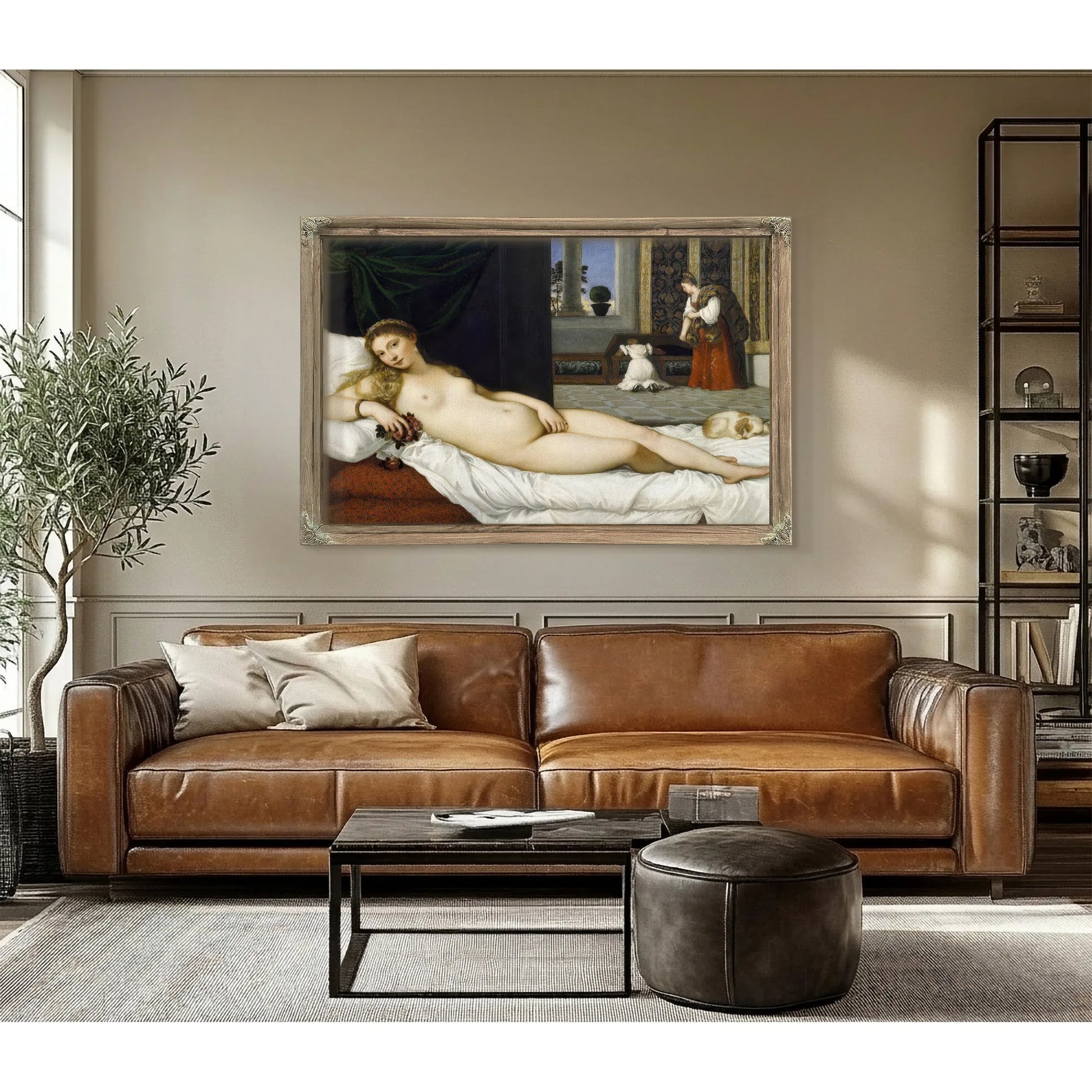 Venus Of Urbino By Titian Fine Art Print