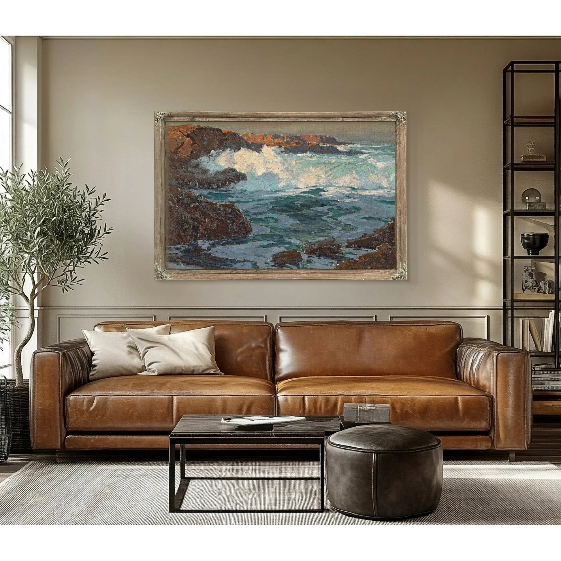 Surging Sea By Edgar Payne Fine Art Print