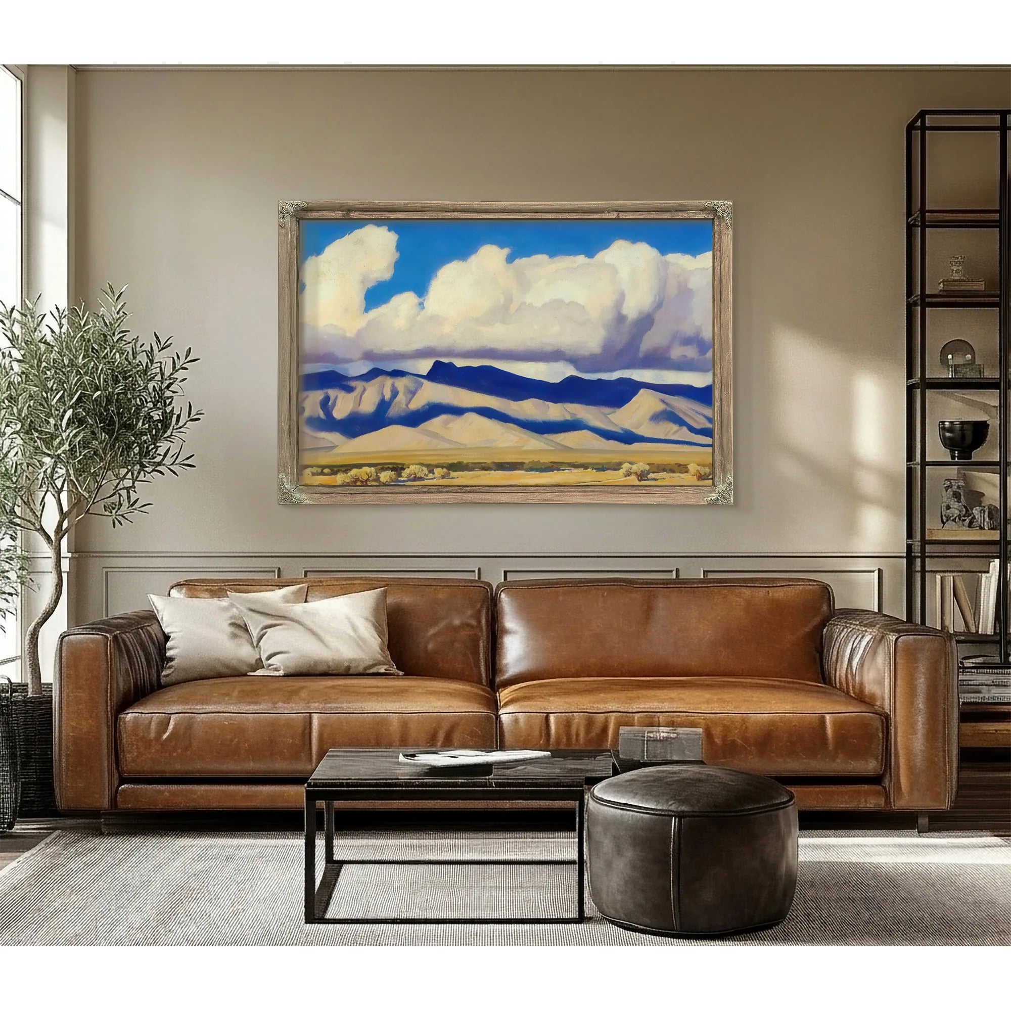 Cloud Banks And Shadows By Maynard Dixon Fine Art Print