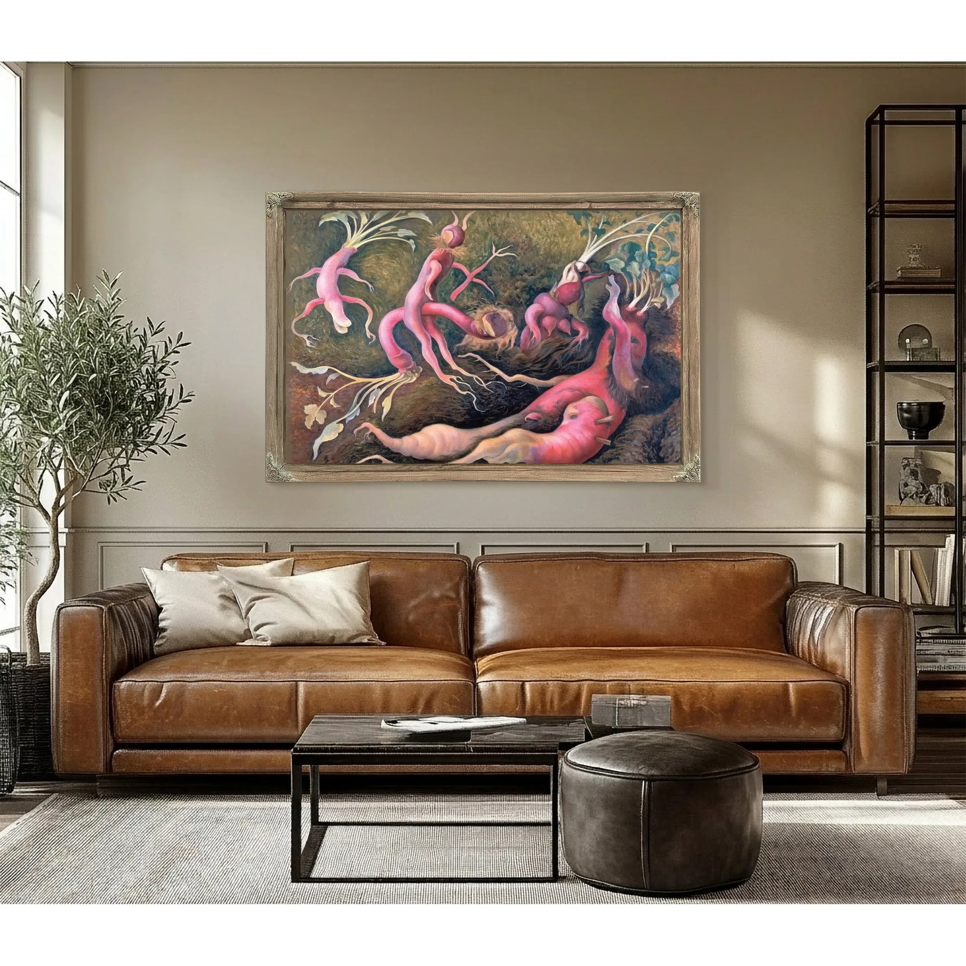 The Temptations Of Saint Antony By Diego Rivera Fine Art Print