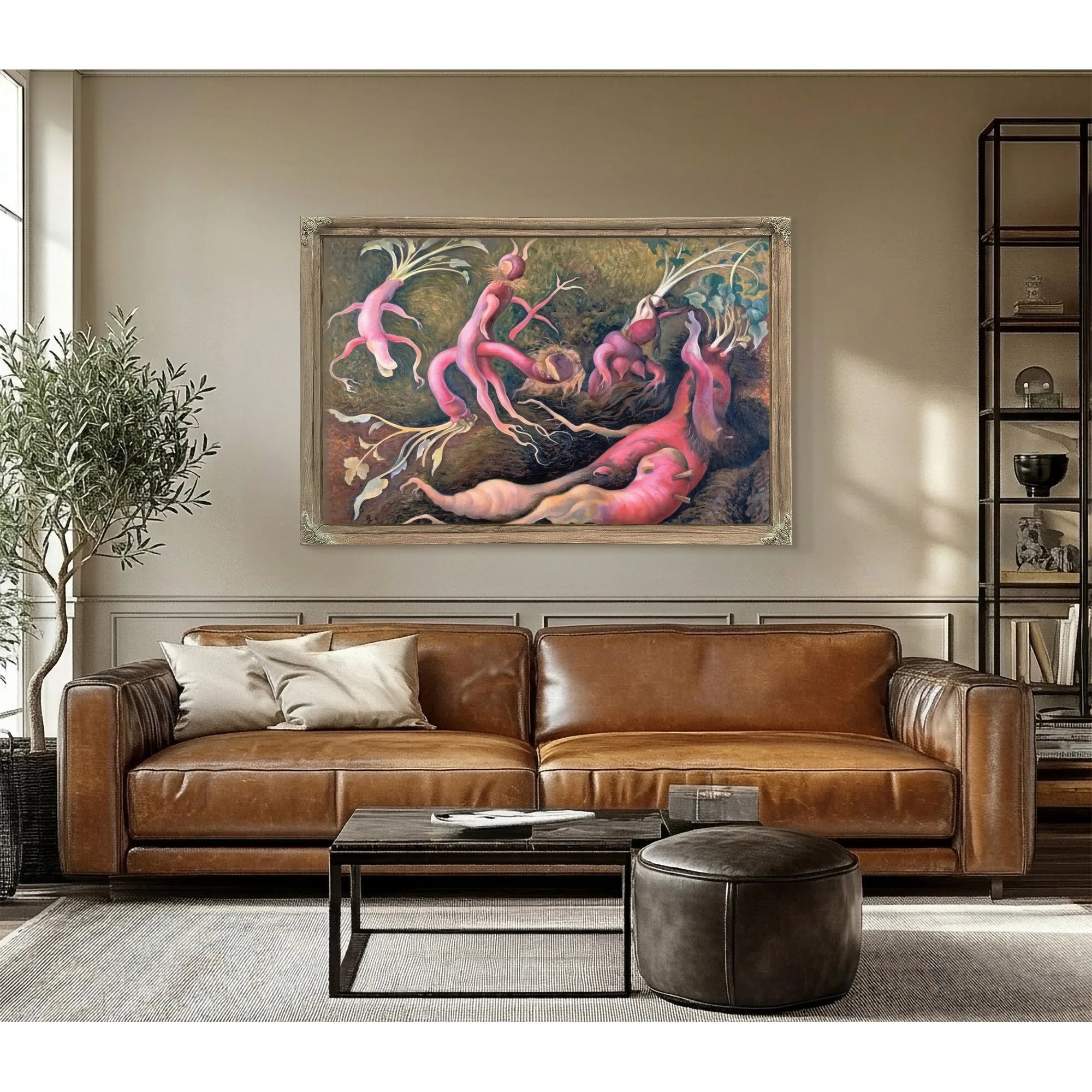 The Temptations Of Saint Antony By Diego Rivera Fine Art Print