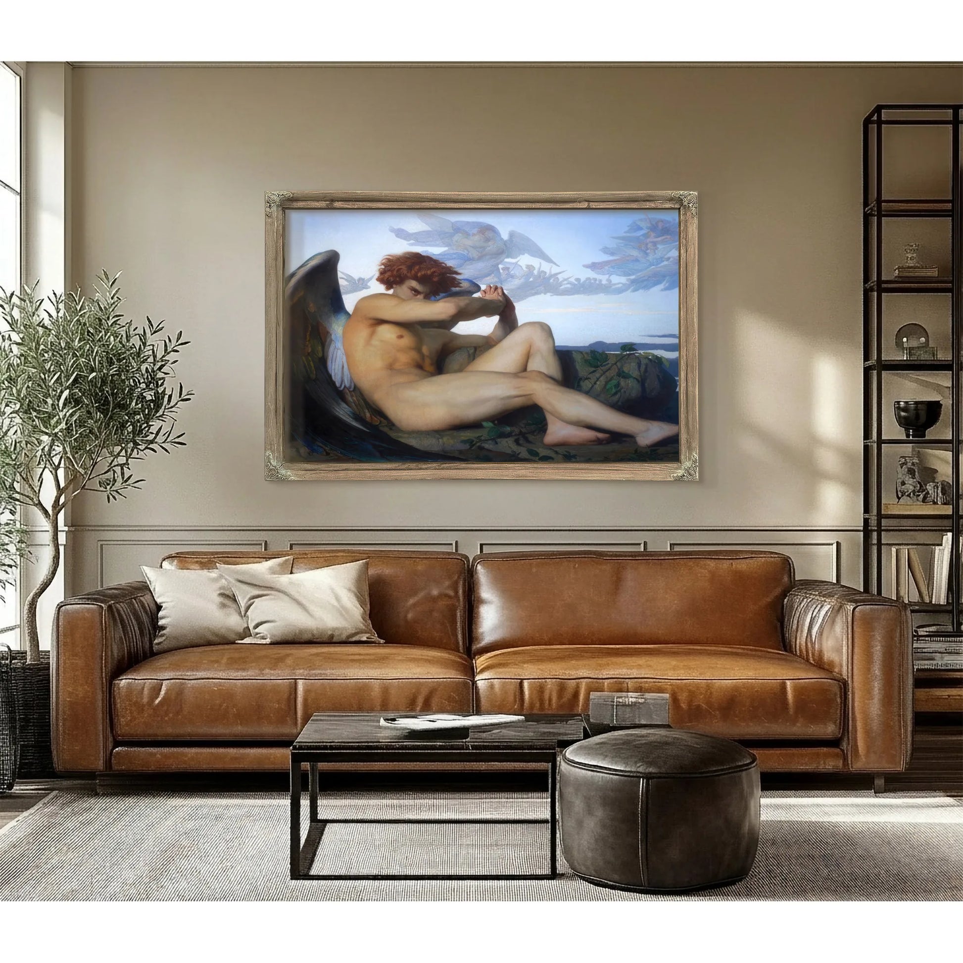 Fallen Angel 1868 1 By Alexandre Cabanel Fine Art Print
