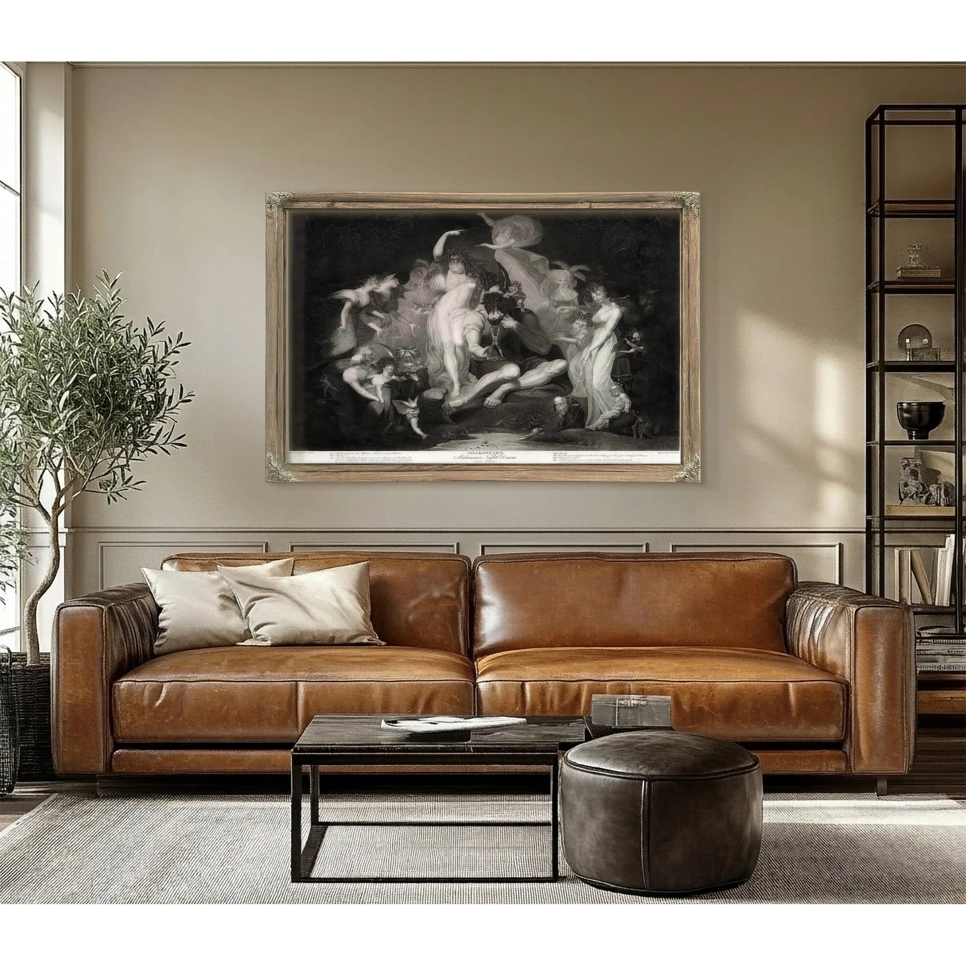 Midsummer Nights Dream By Henry Fuseli Fine Art Print