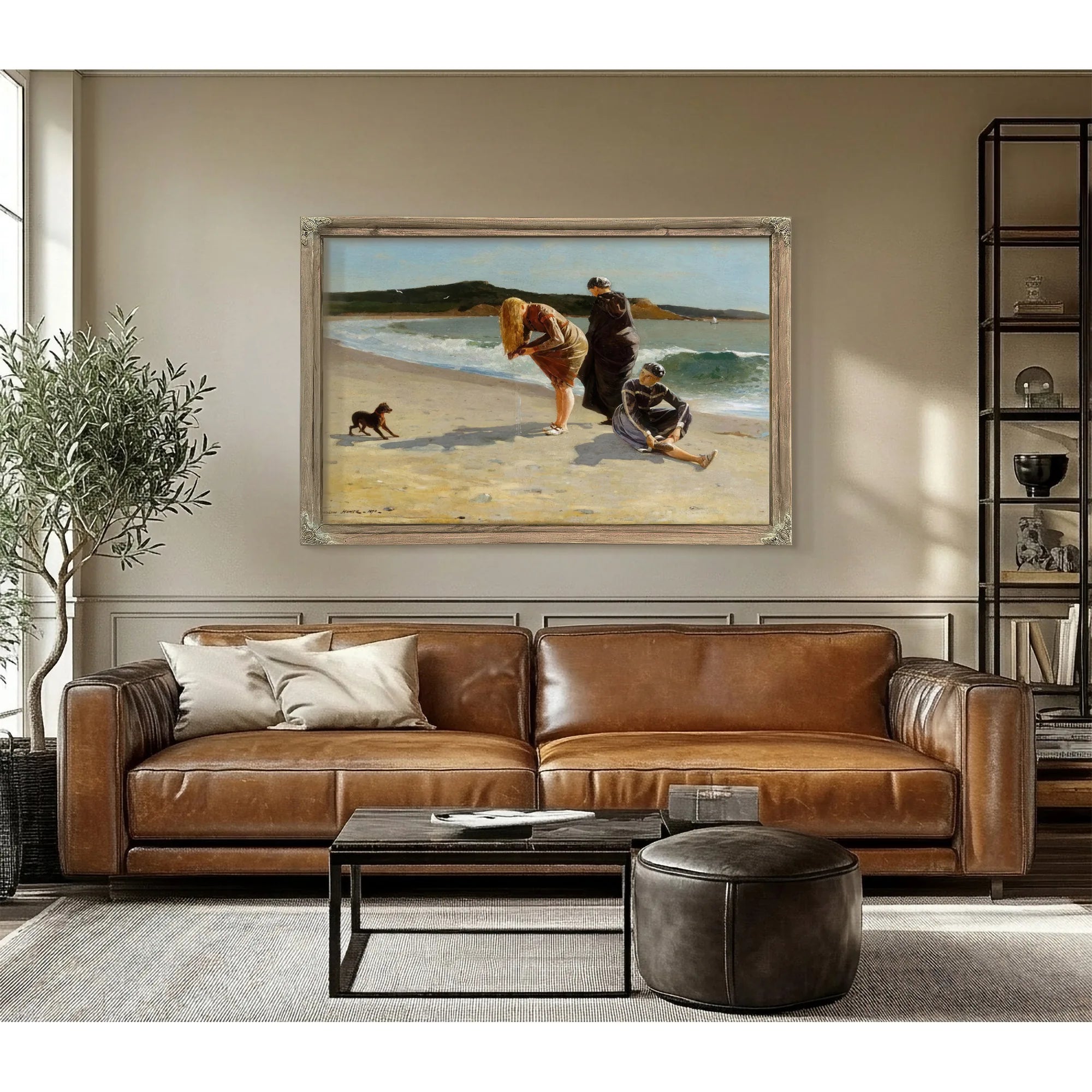 Eagle Head Manchester Massachusetts 1870 By Winslow Homer Fine Art Print