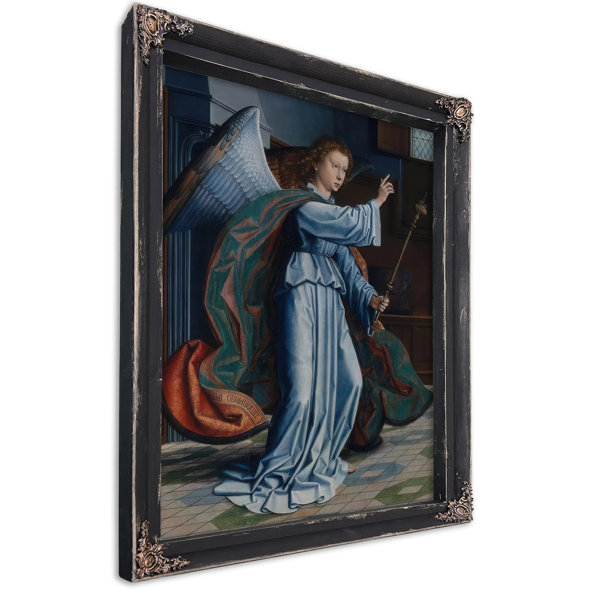 1 The Annunciation Gerard David By Gerard David Fine Art Print