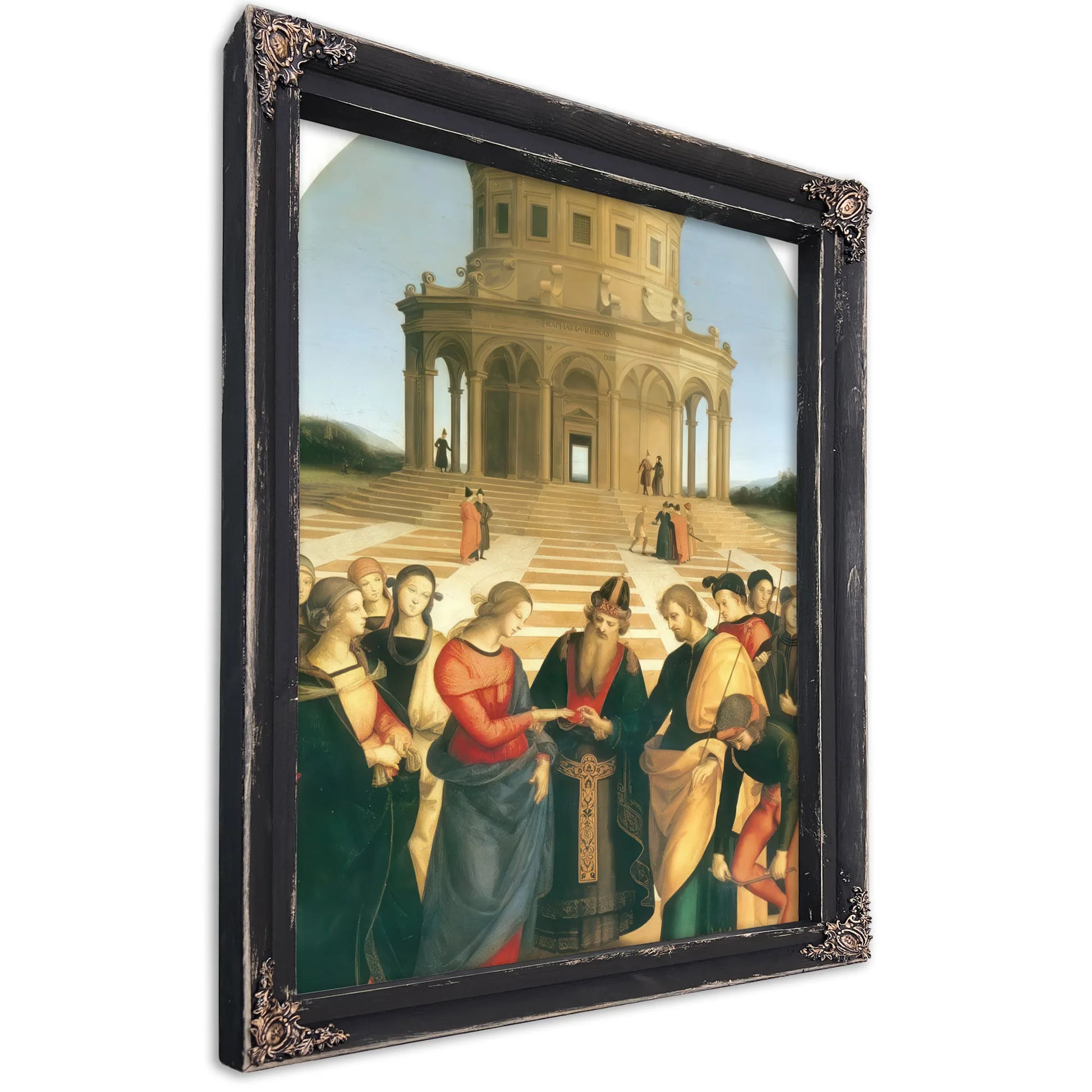 The Marriage Of The Virgin By Raphael Fine Art Print