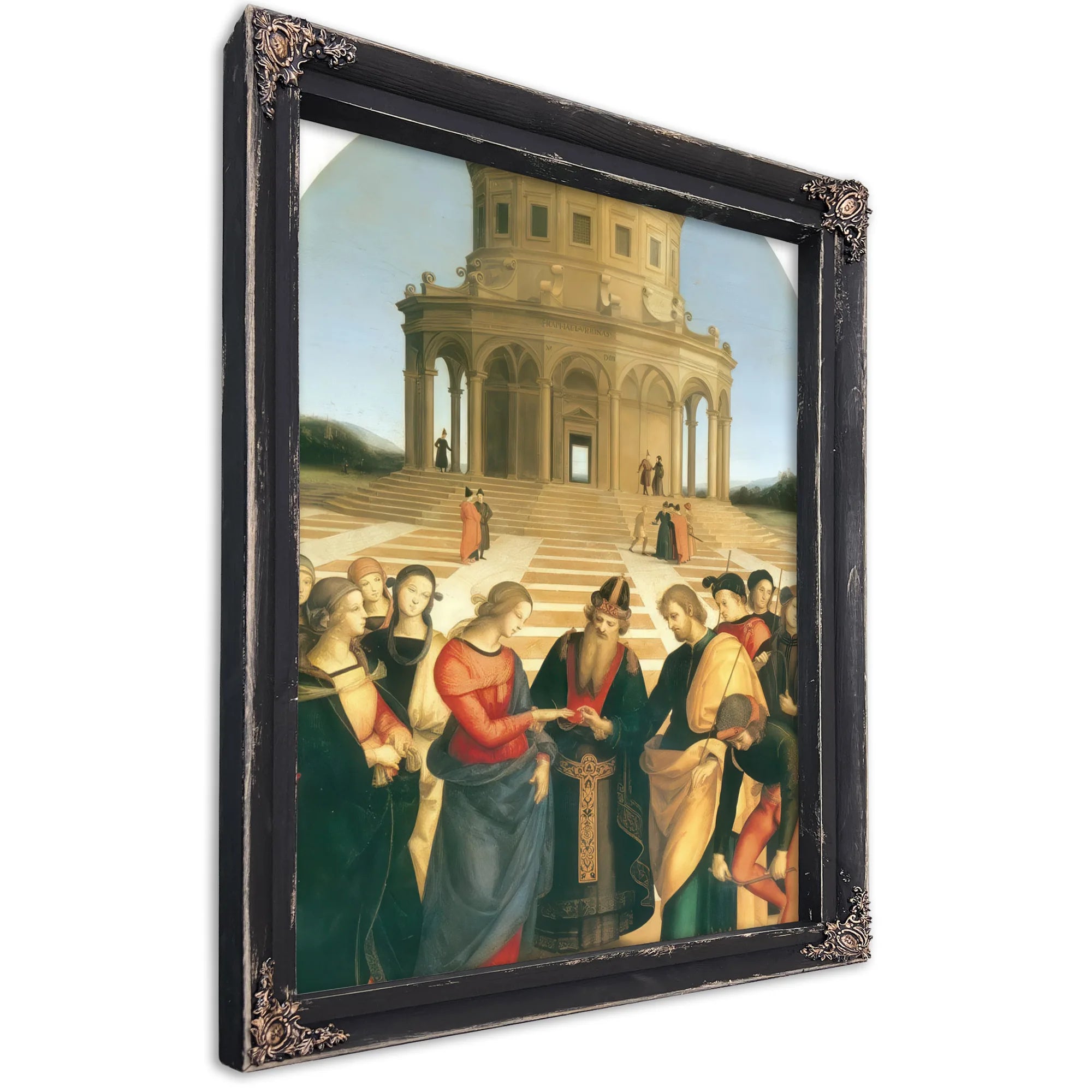 The Marriage Of The Virgin By Raphael Fine Art Print
