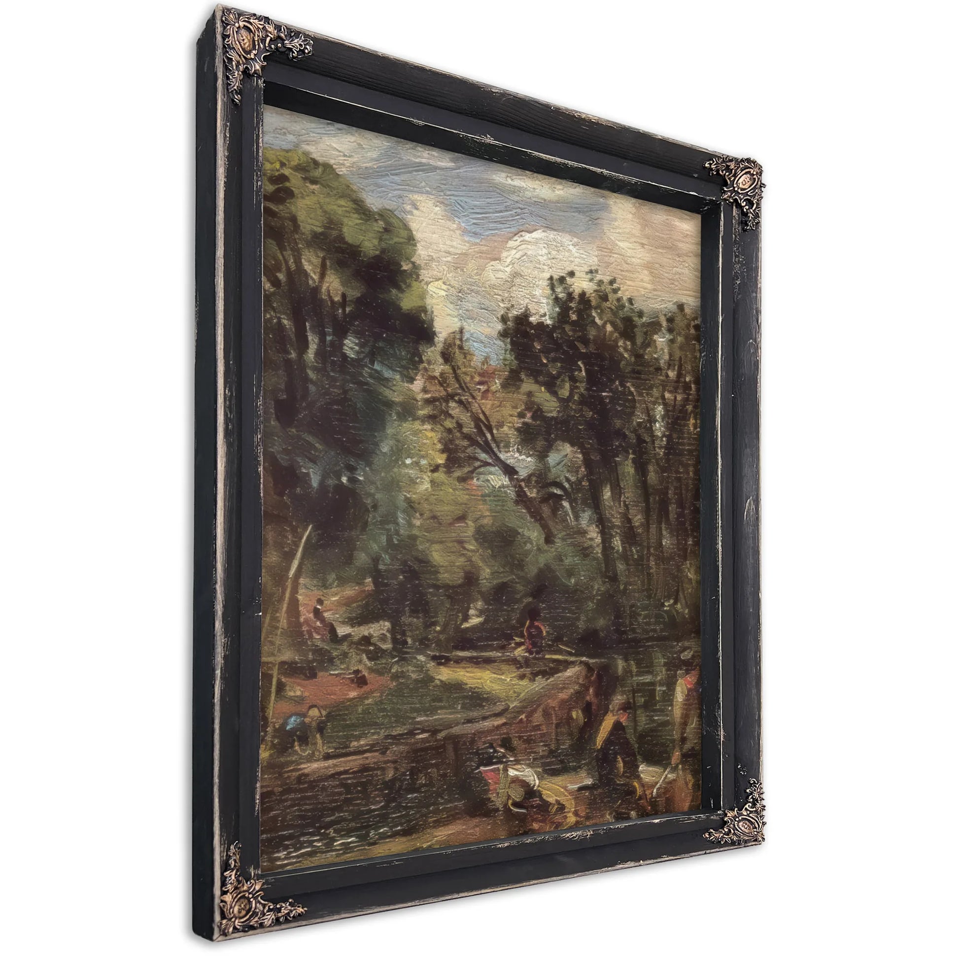 Study For Stratford Mill By John Constable Fine Art Print