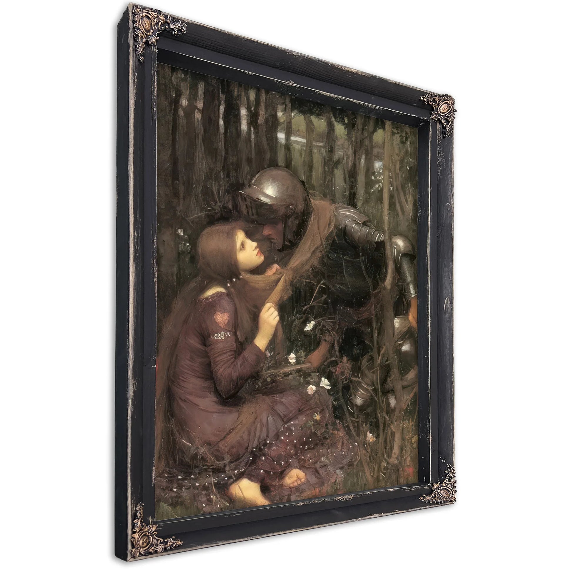 La Belle Dame Sans Merci By John Waterhouse Fine Art Print