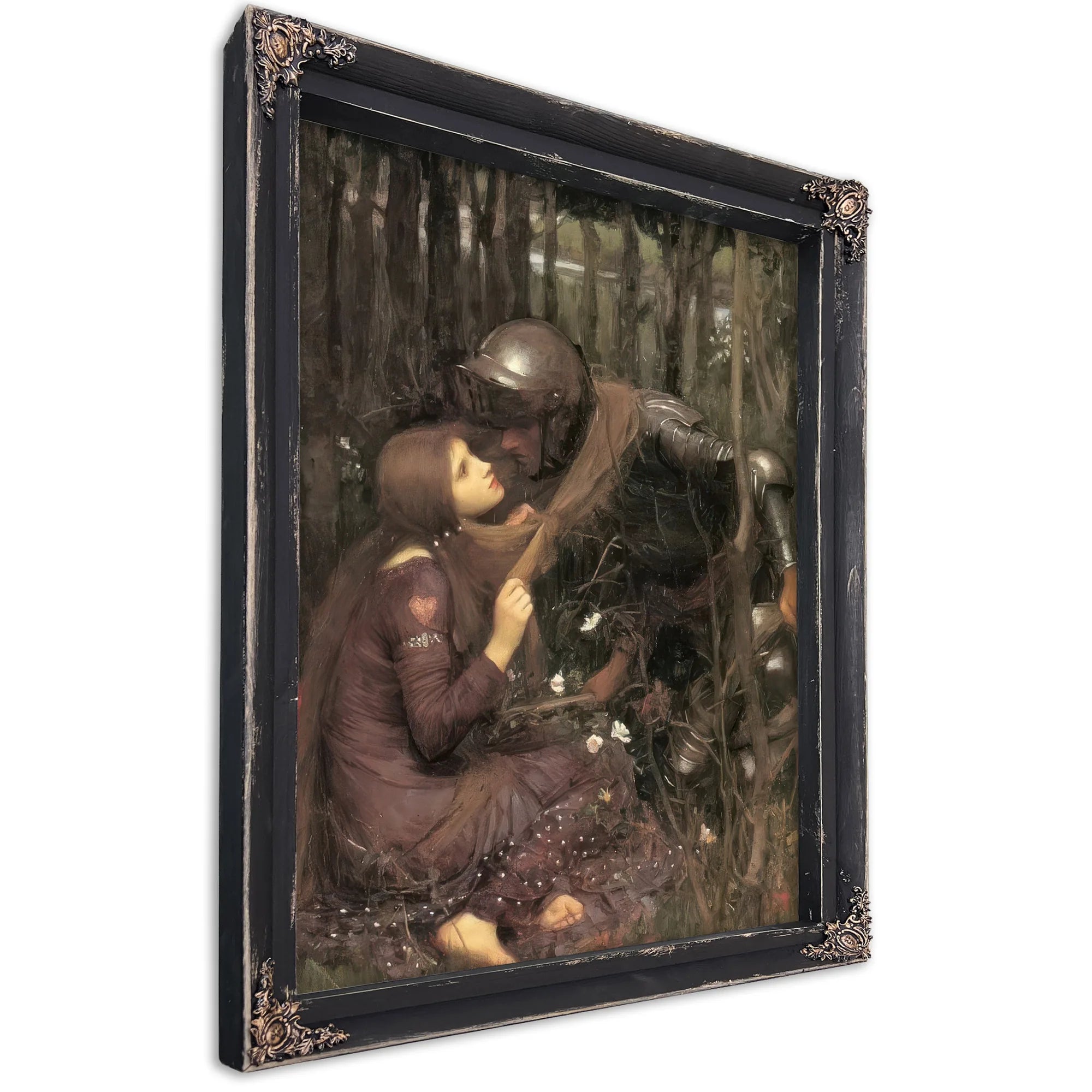 La Belle Dame Sans Merci By John Waterhouse Fine Art Print