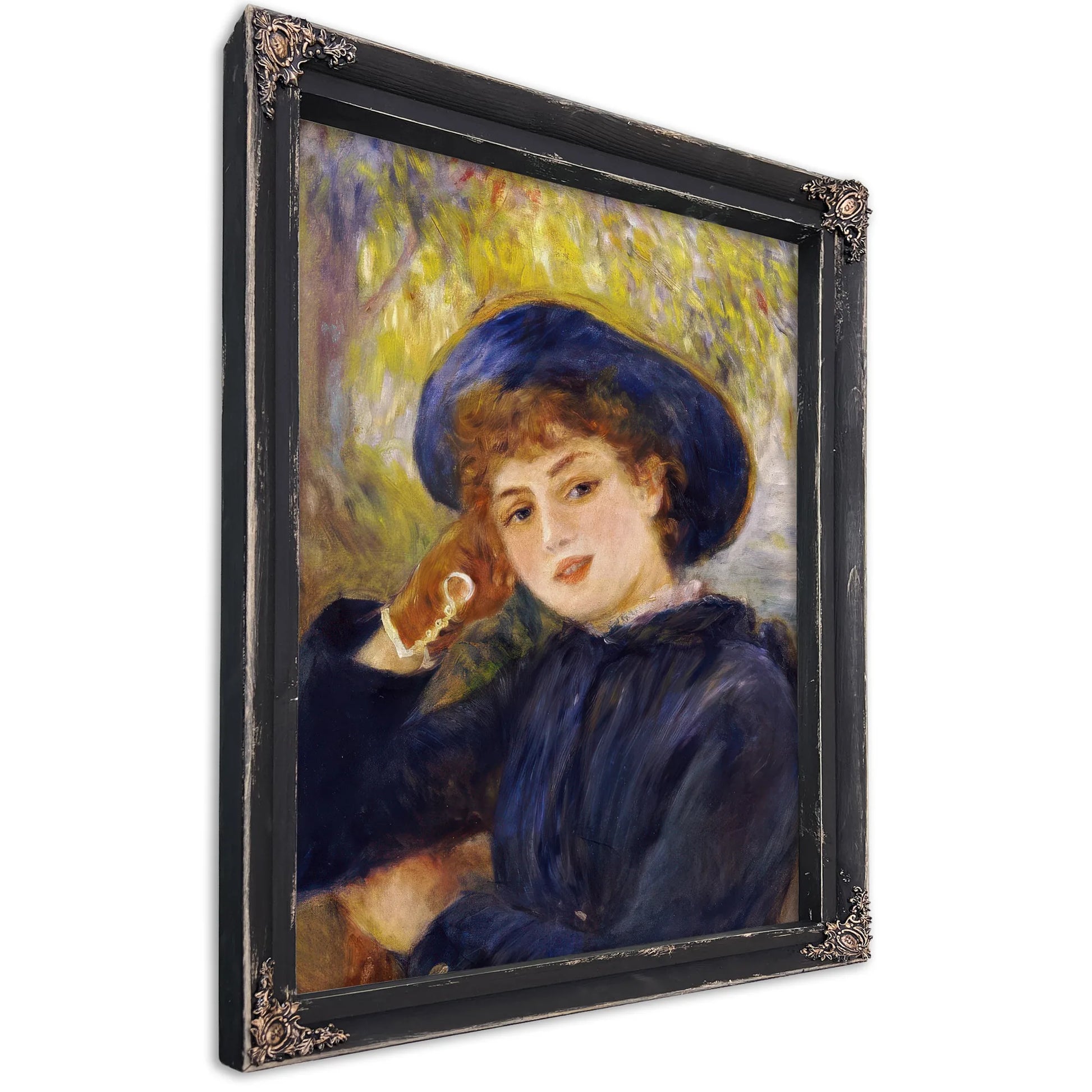 Portrait Of Madamoiselle Demarsy By Pierre Auguste Renoir Fine Art Print