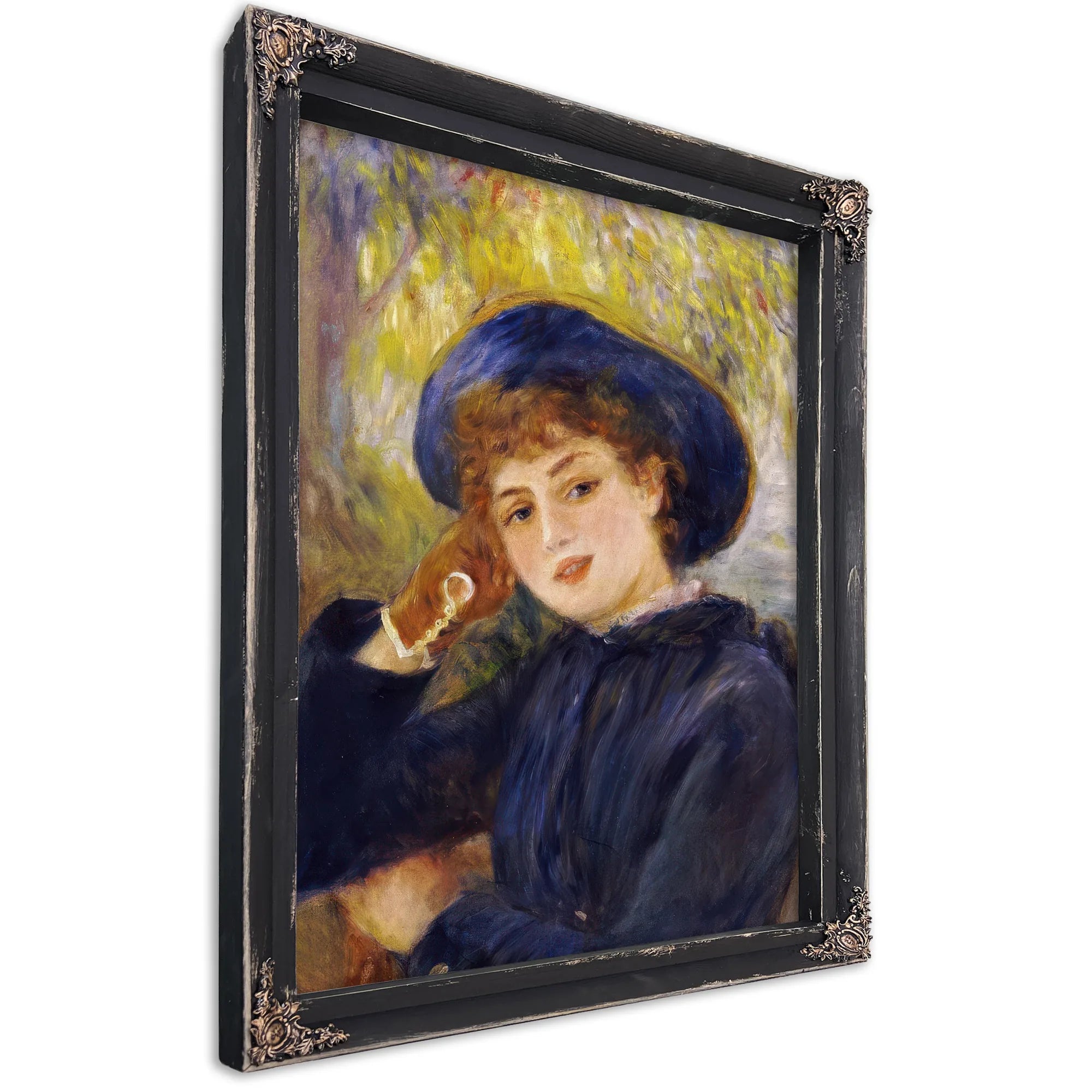 Portrait Of Madamoiselle Demarsy By Pierre Auguste Renoir Fine Art Print