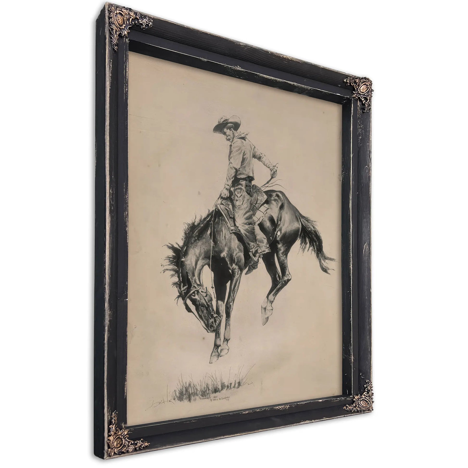 Bronco Buster by Frederic Remington