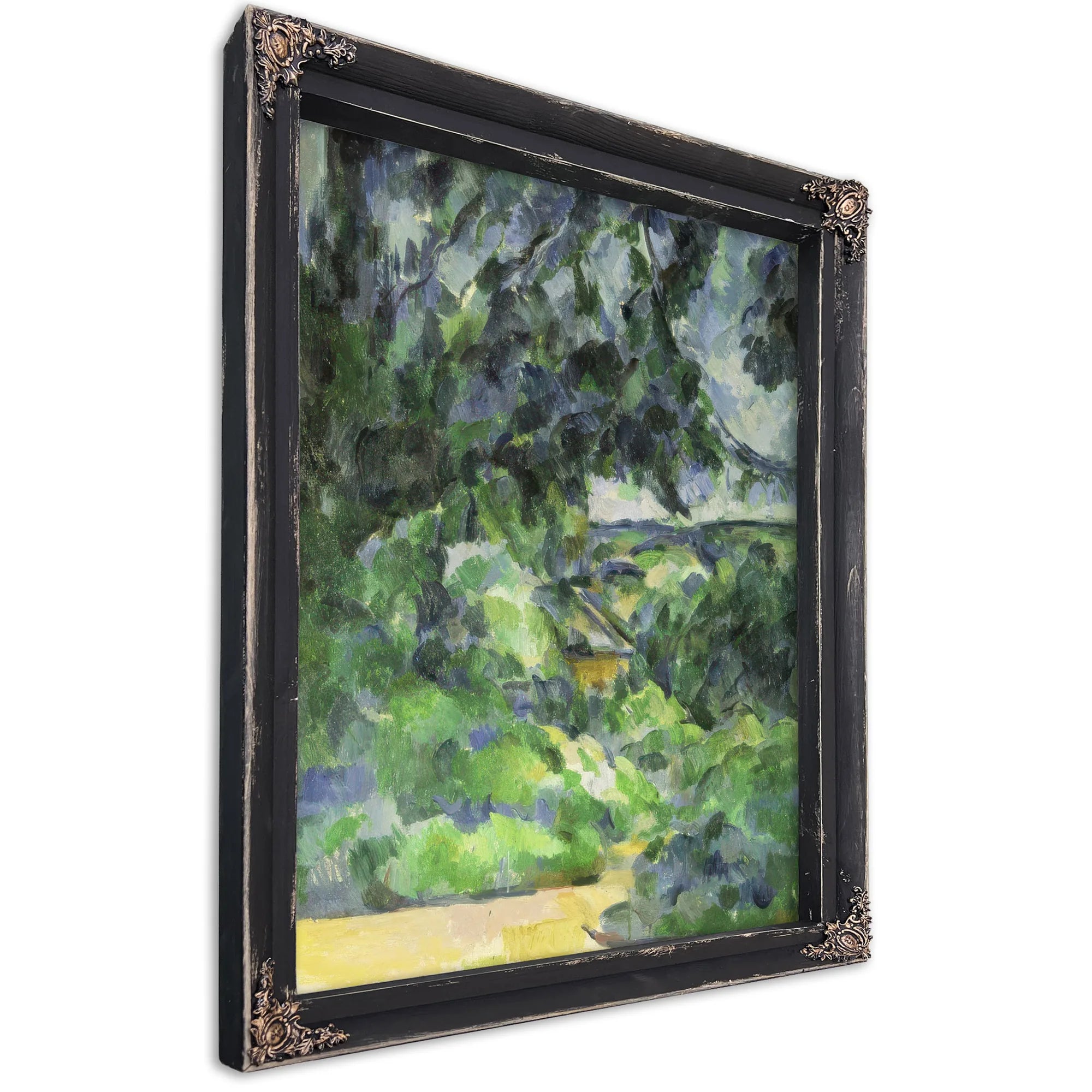 Blue Landscape 1 By Paul Cezanne Fine Art Print