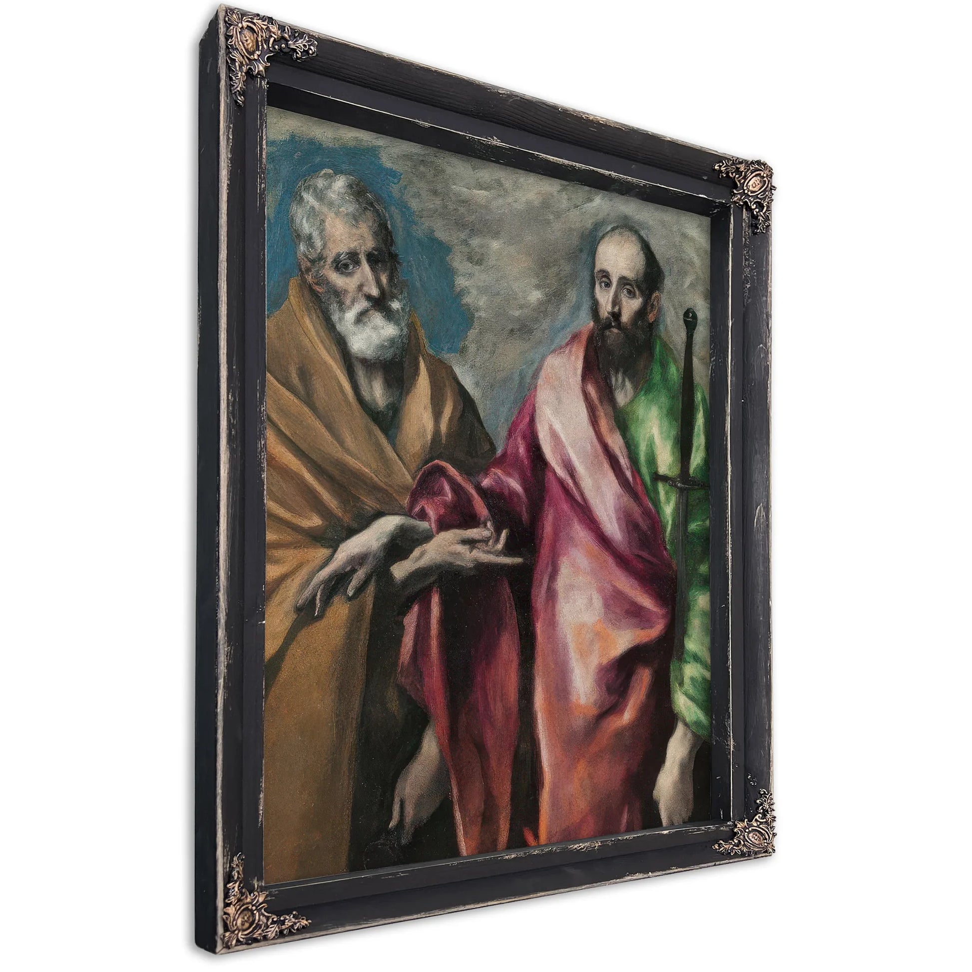 Sant Pere I Sant Pau By El Greco Fine Art Print