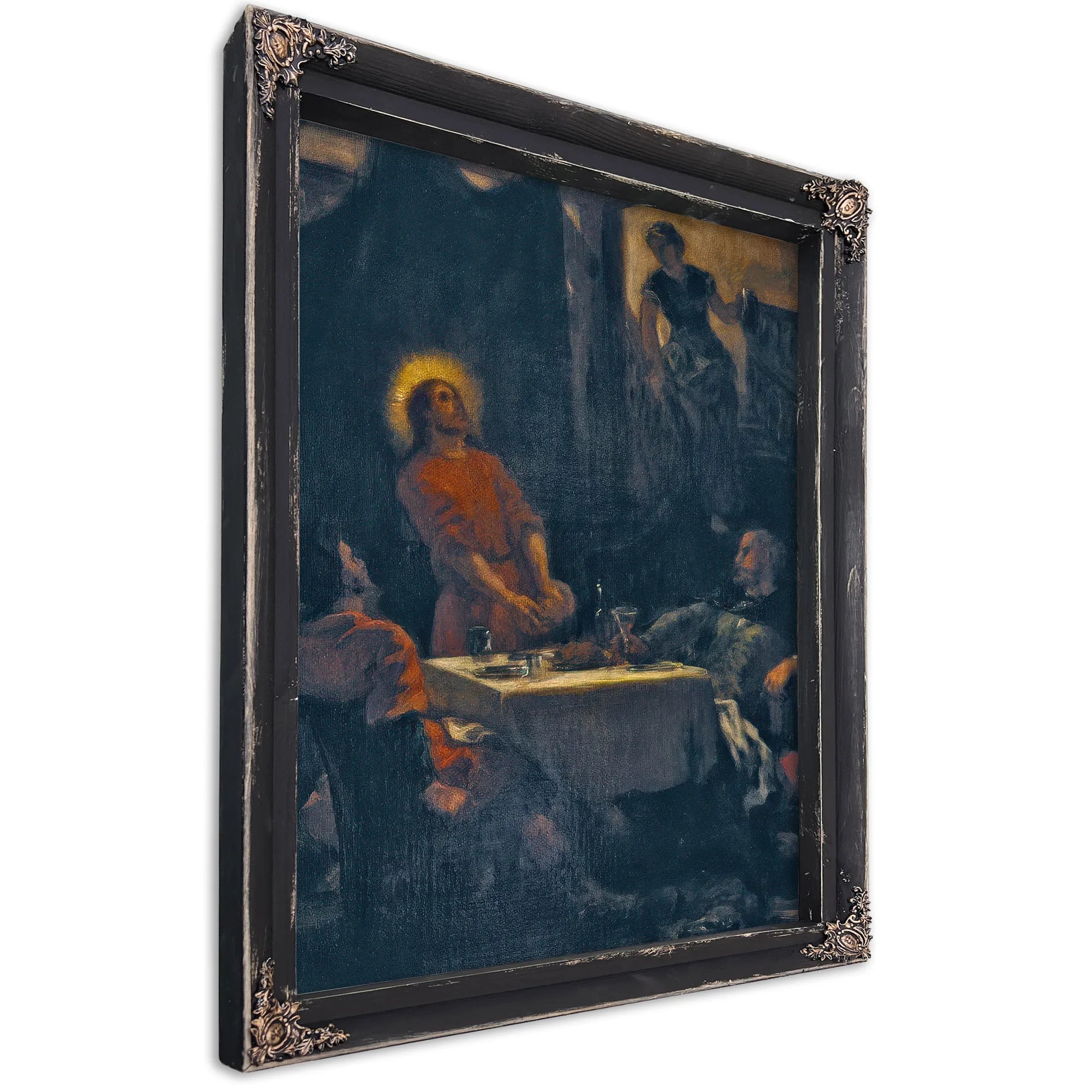 The Disciples At Emmaus By Eugene Delacroix Fine Art Print