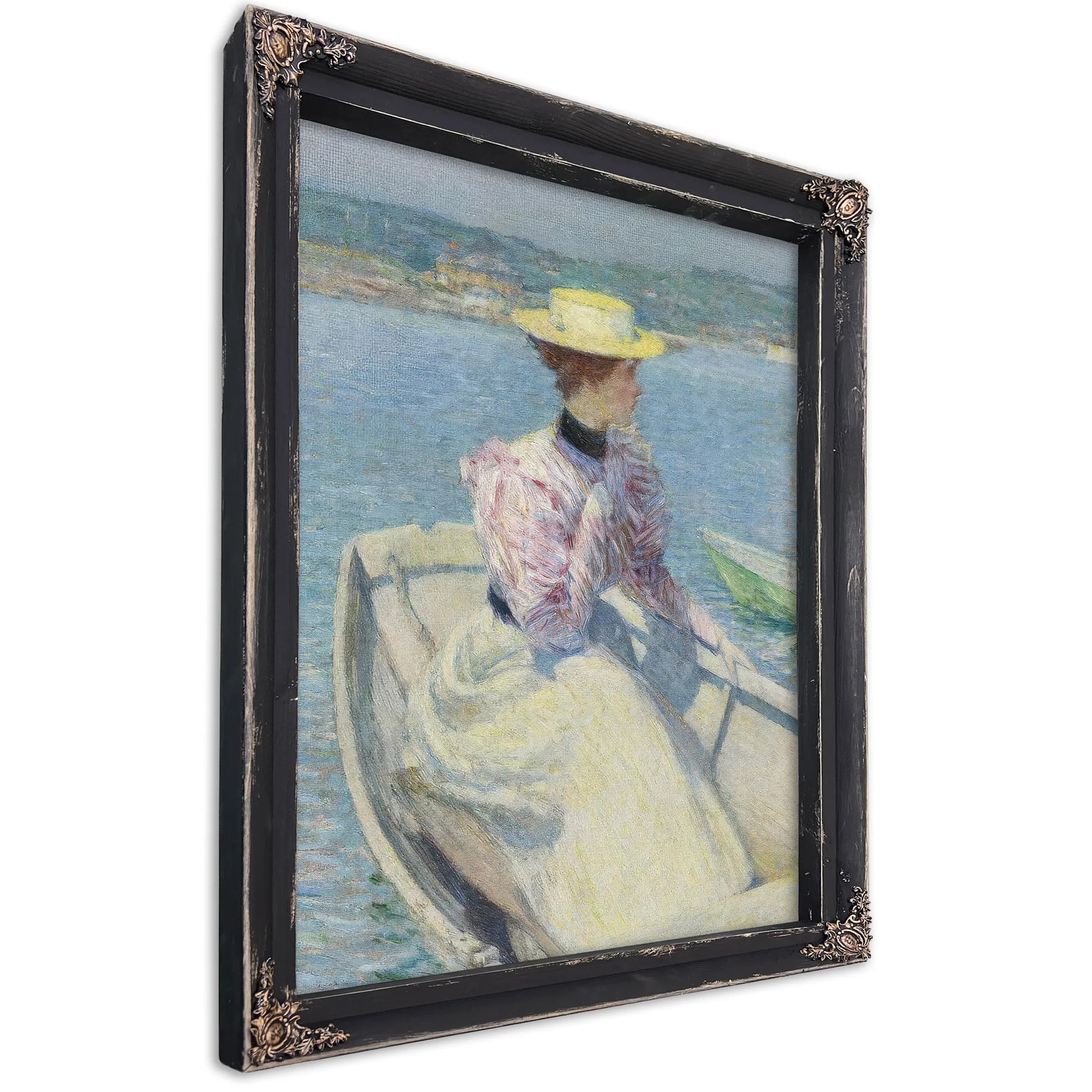 The White Pierrot By Pierre Auguste Renoir Fine Art Print