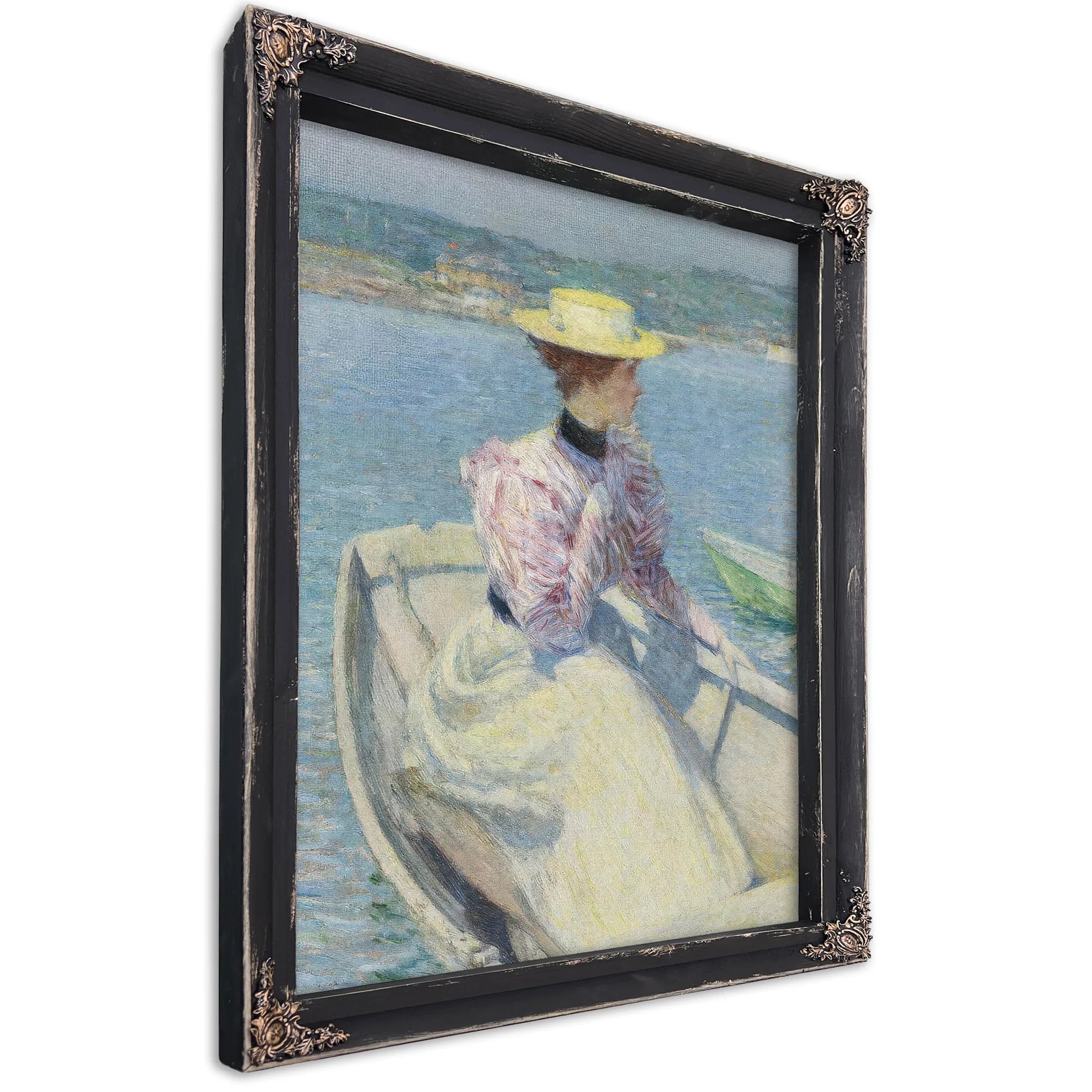 The White Pierrot By Pierre Auguste Renoir Fine Art Print