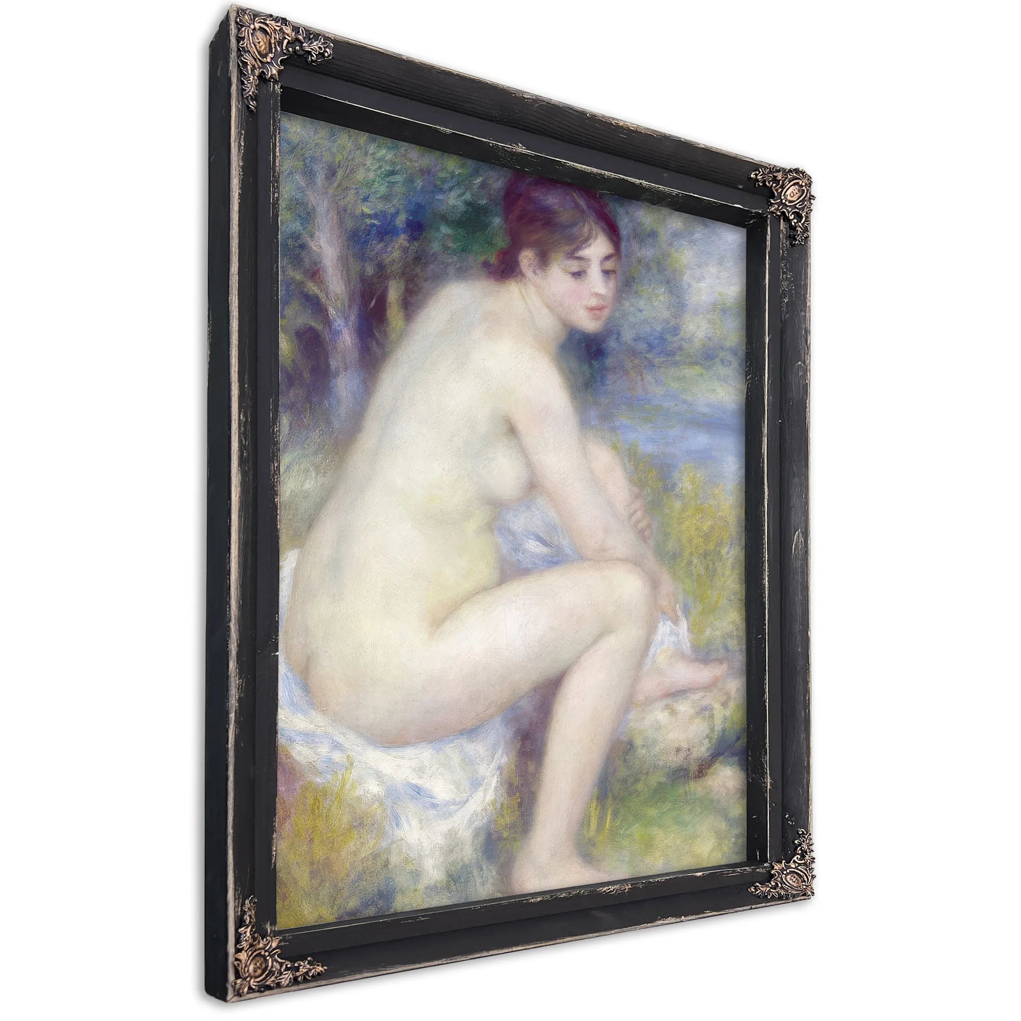 Nude In A Landscape 2 By Pierre Auguste Renoir Fine Art Print
