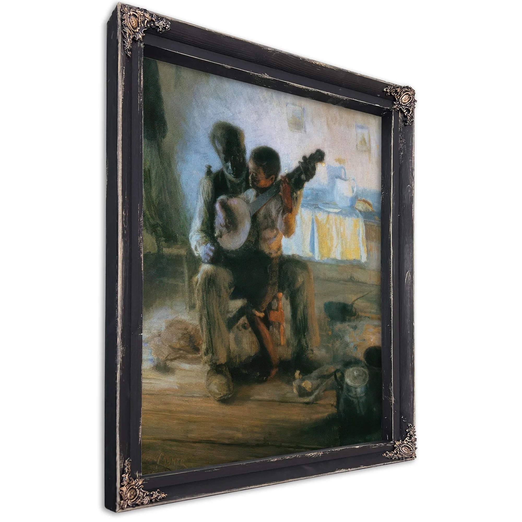 The Banjo Lesson By Henry Ossawa Tanner Fine Art Print