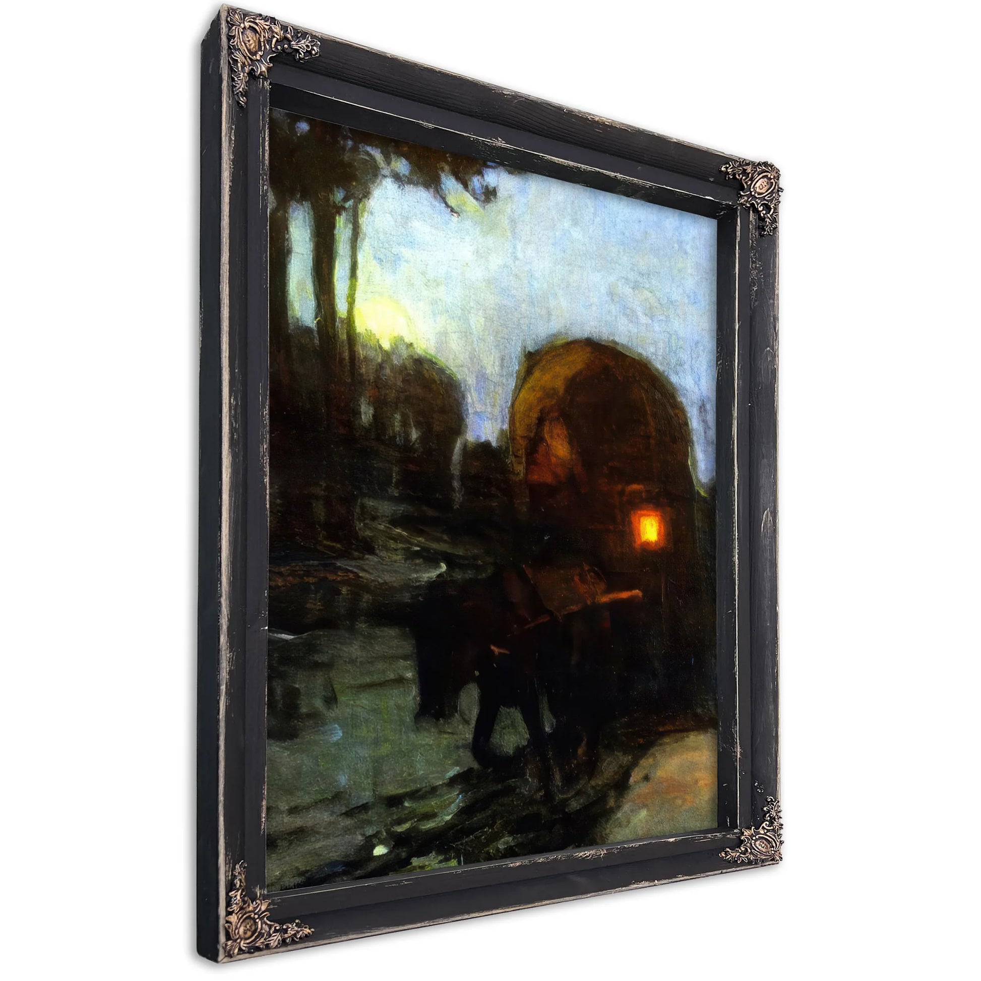 Return At Night From The Market By Henry Ossawa Tanner Fine Art Print
