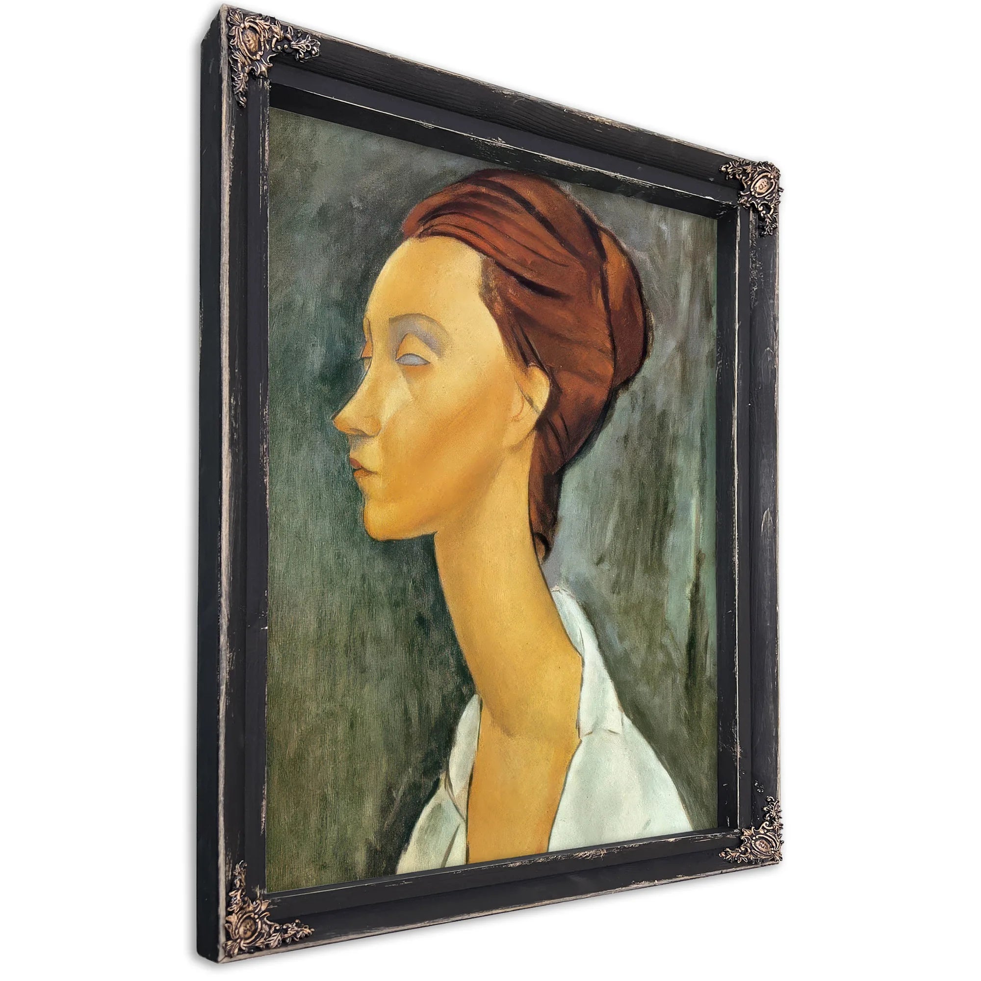 Portrait Of Lunia Czechovska 1919 By Amedeo Modigliani Fine Art Print