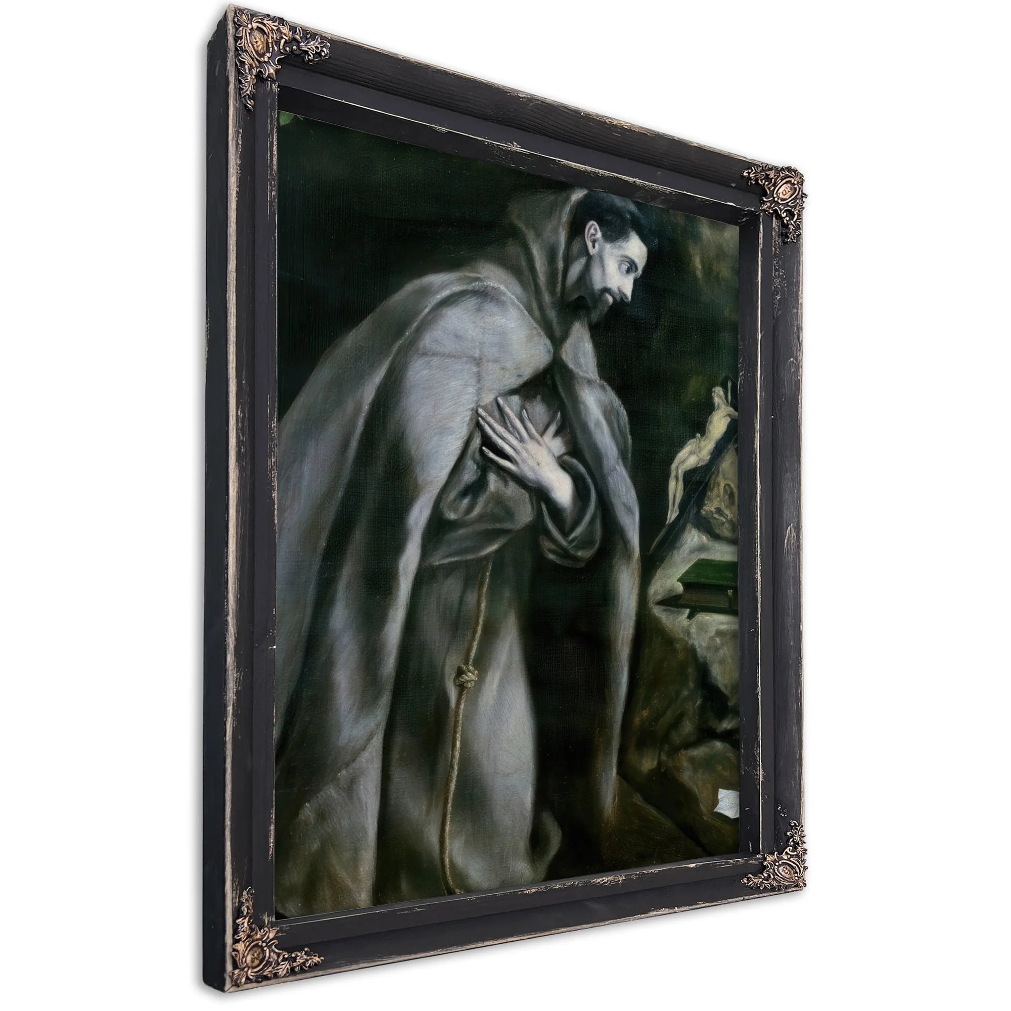 St. Francis Of Assisi By El Greco Fine Art Print
