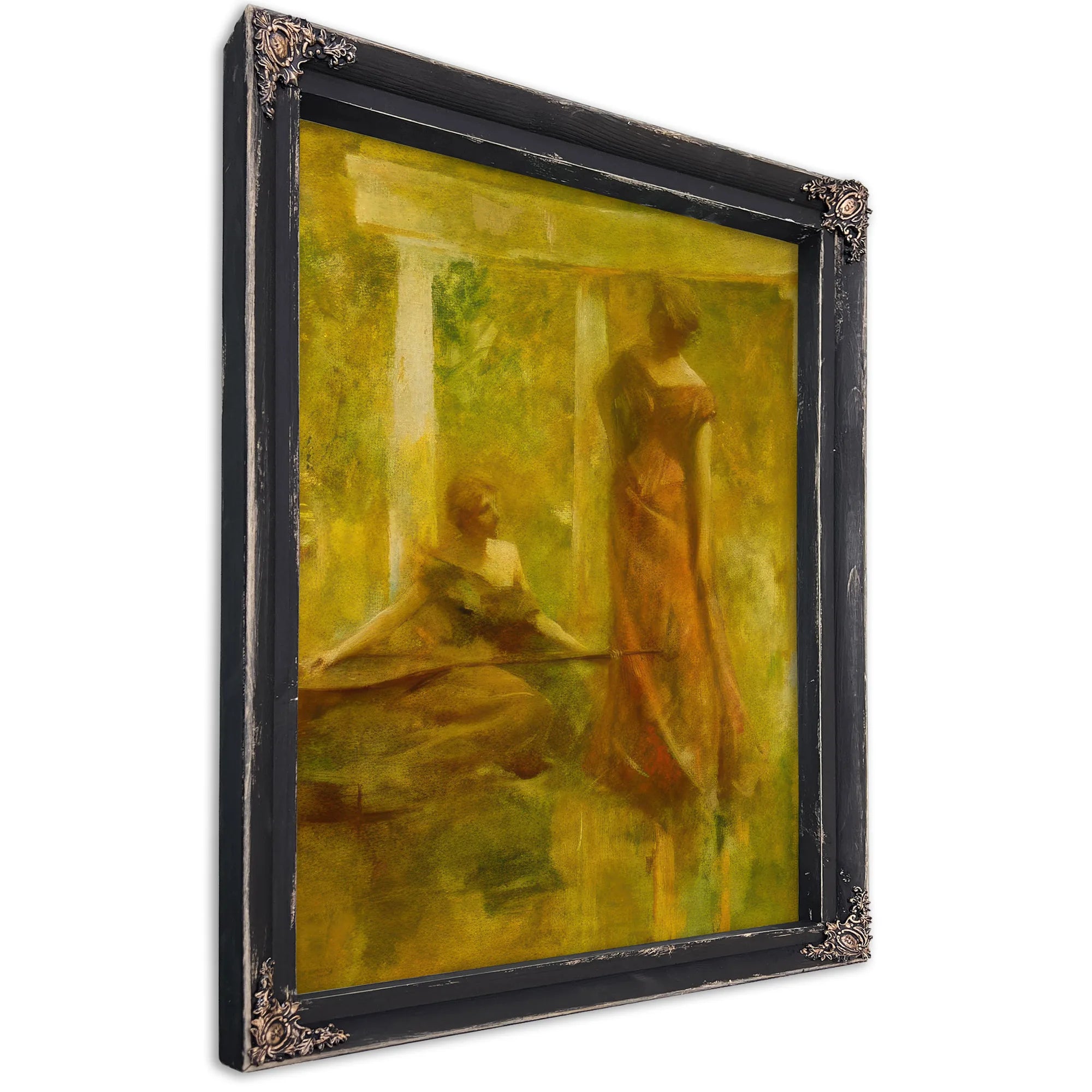 Music By Thomas Wilmer Dewing Fine Art Print