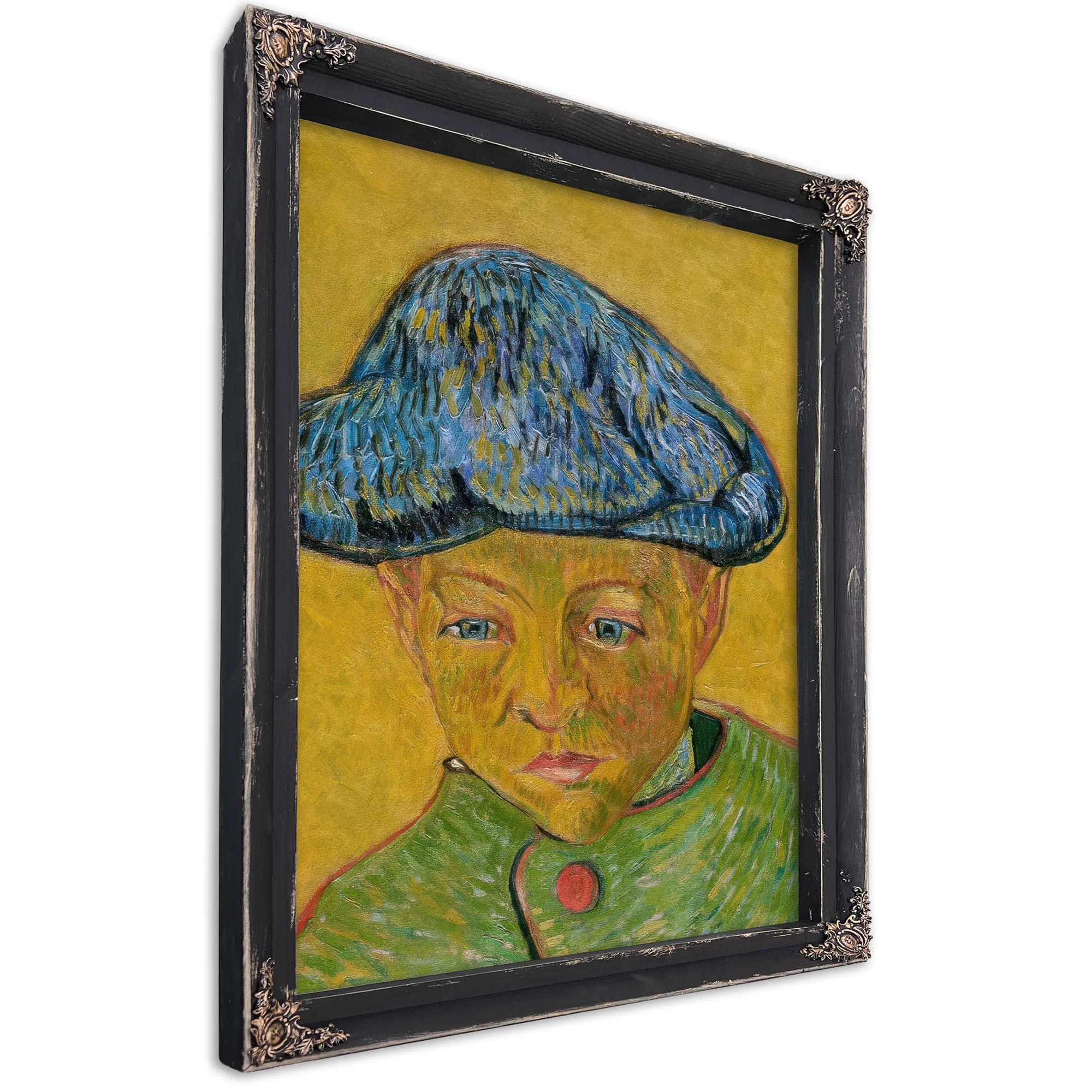 Portrait Of Camille Roulin By Vincent Van Gogh Fine Art Print