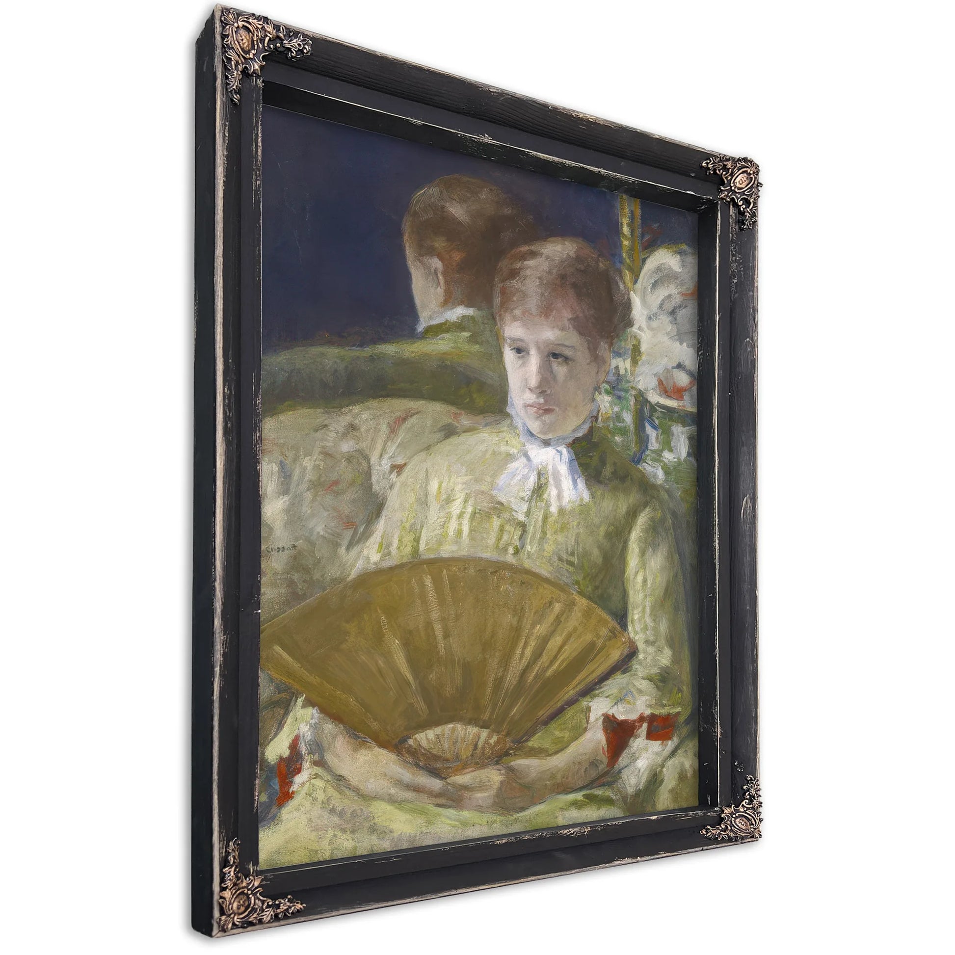 Miss Mary Ellison By Mary Cassatt Fine Art Print