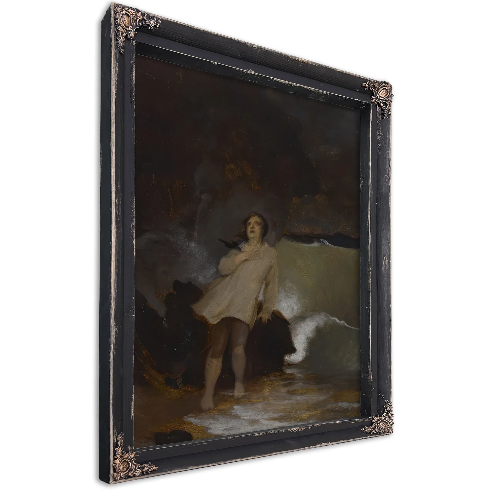 The Shipwreck Of Robinson Crusoe By Thomas Sully Fine Art Print