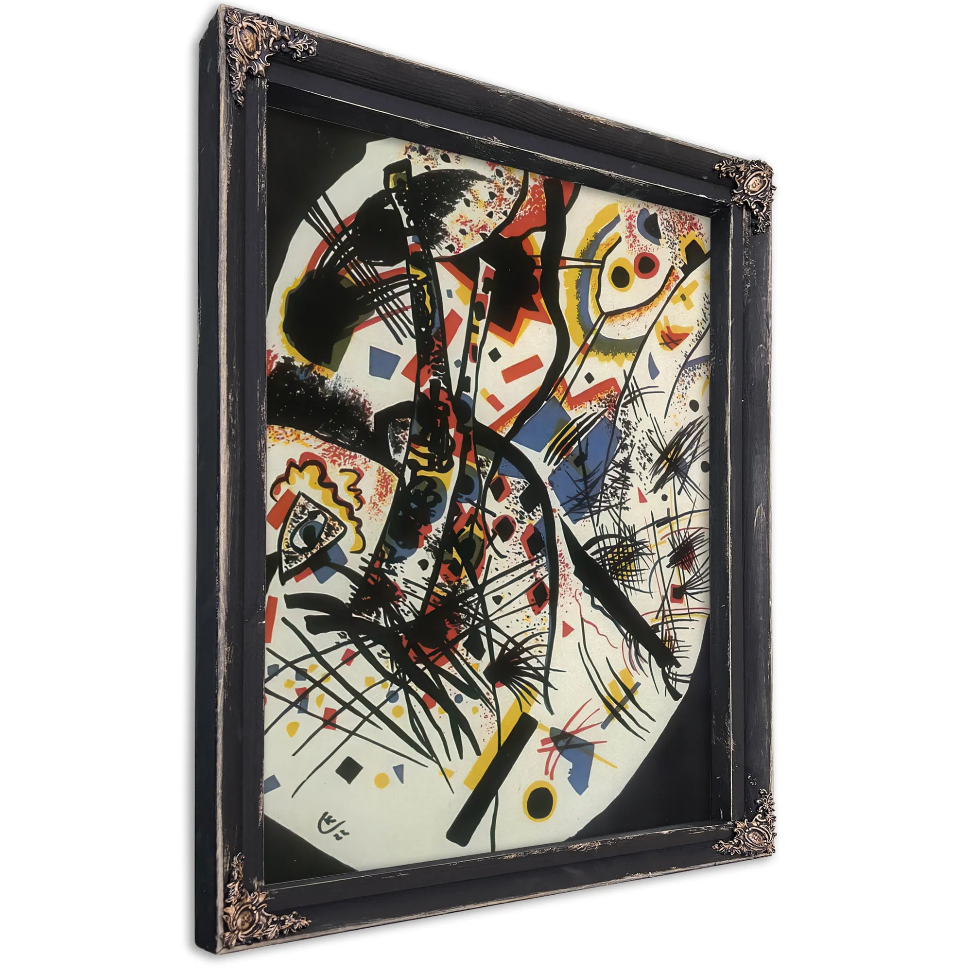 Small Worlds Iii By Wassily Kandinsky Fine Art Print