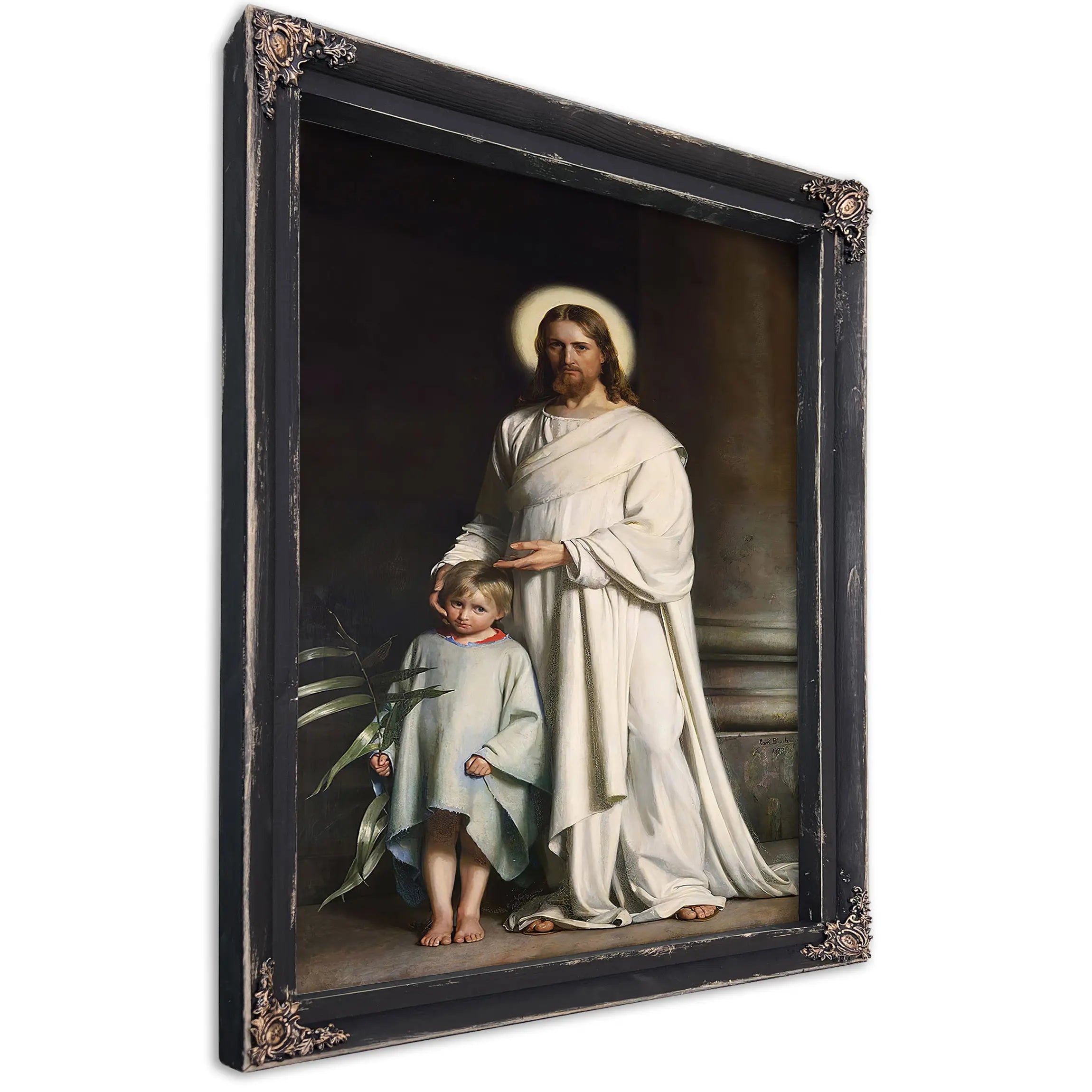 Christ Blessing The Little Child by Carl Bloch