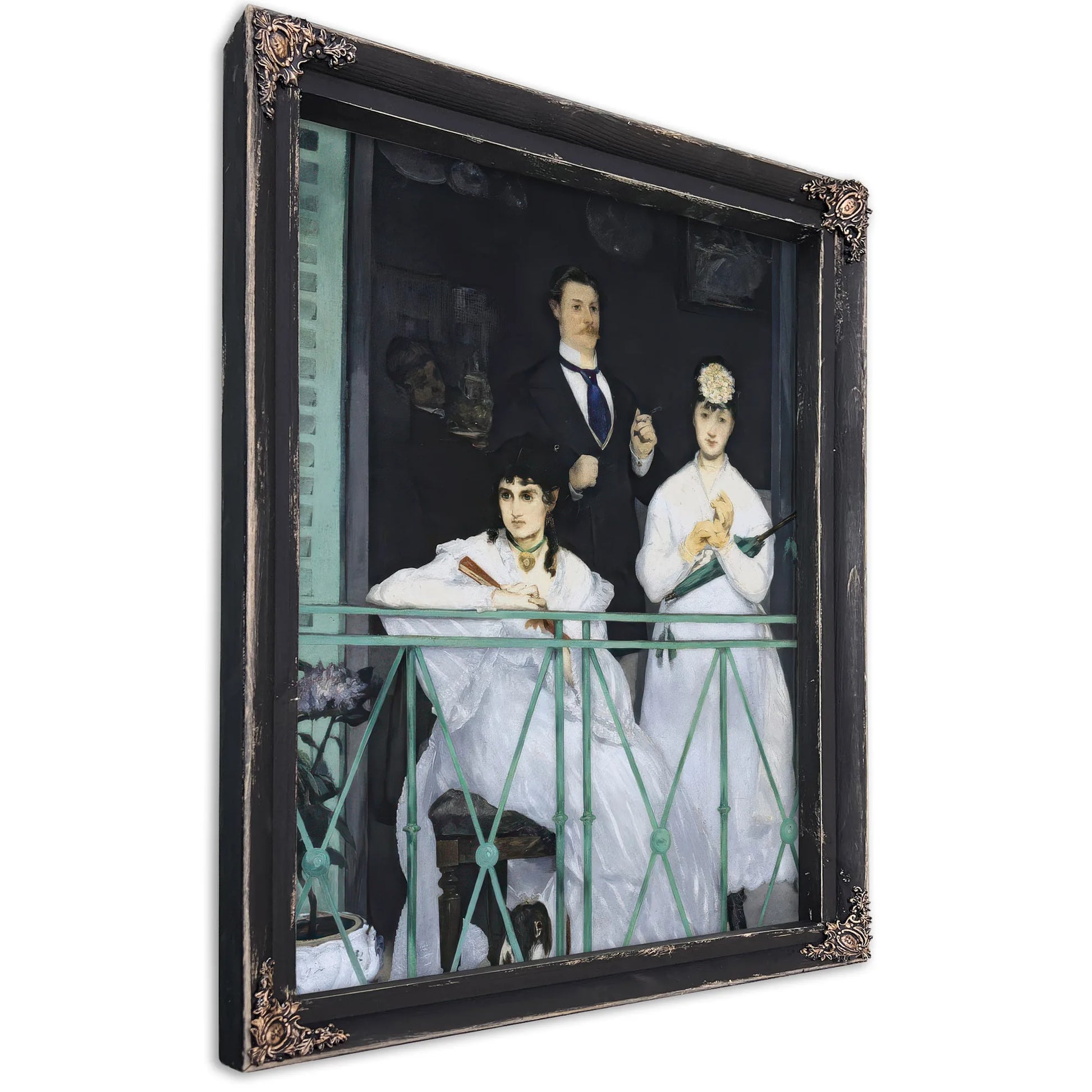 The Balcony By Edouard Manet Fine Art Print
