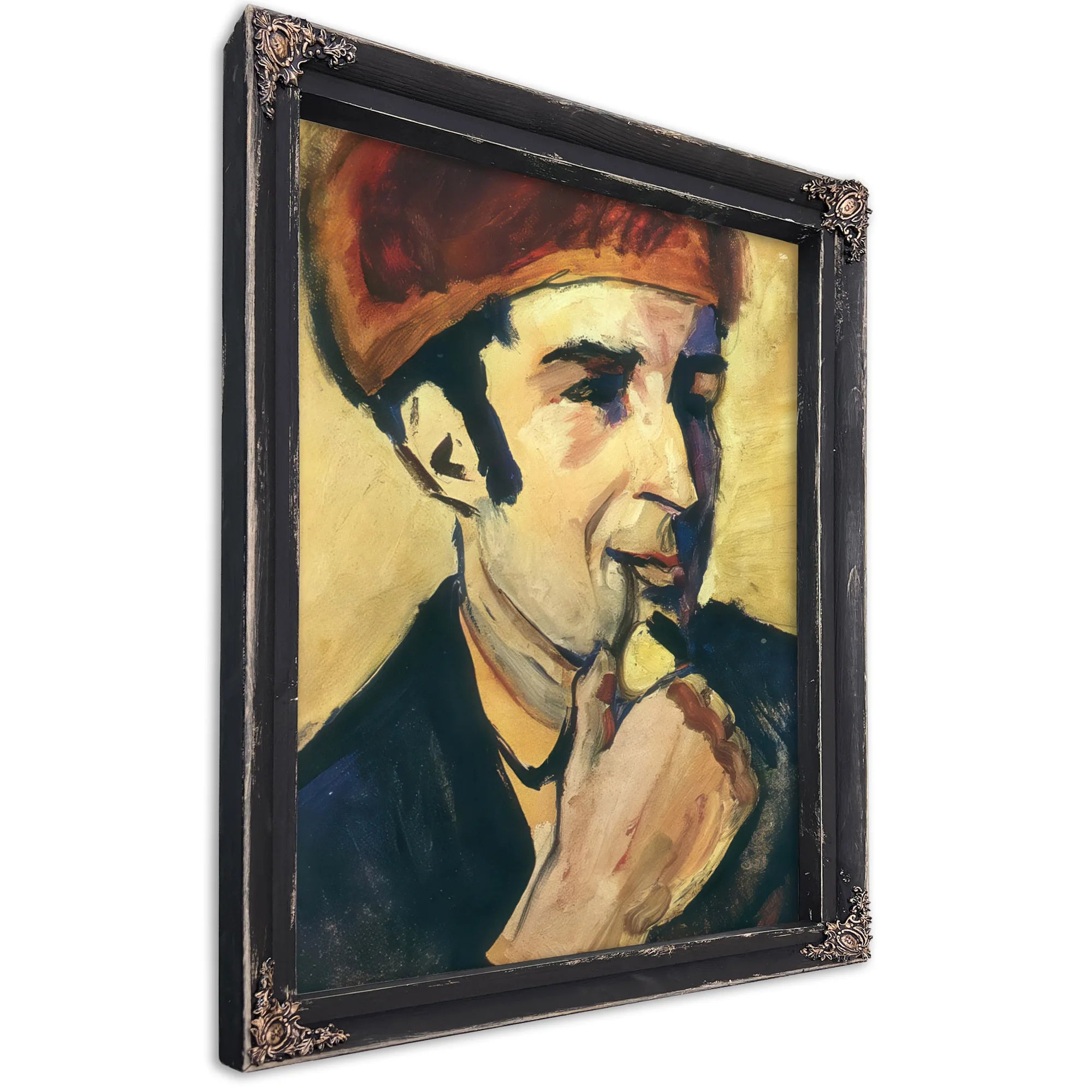 Portrait Of Franz Marc By August Macke Fine Art Print