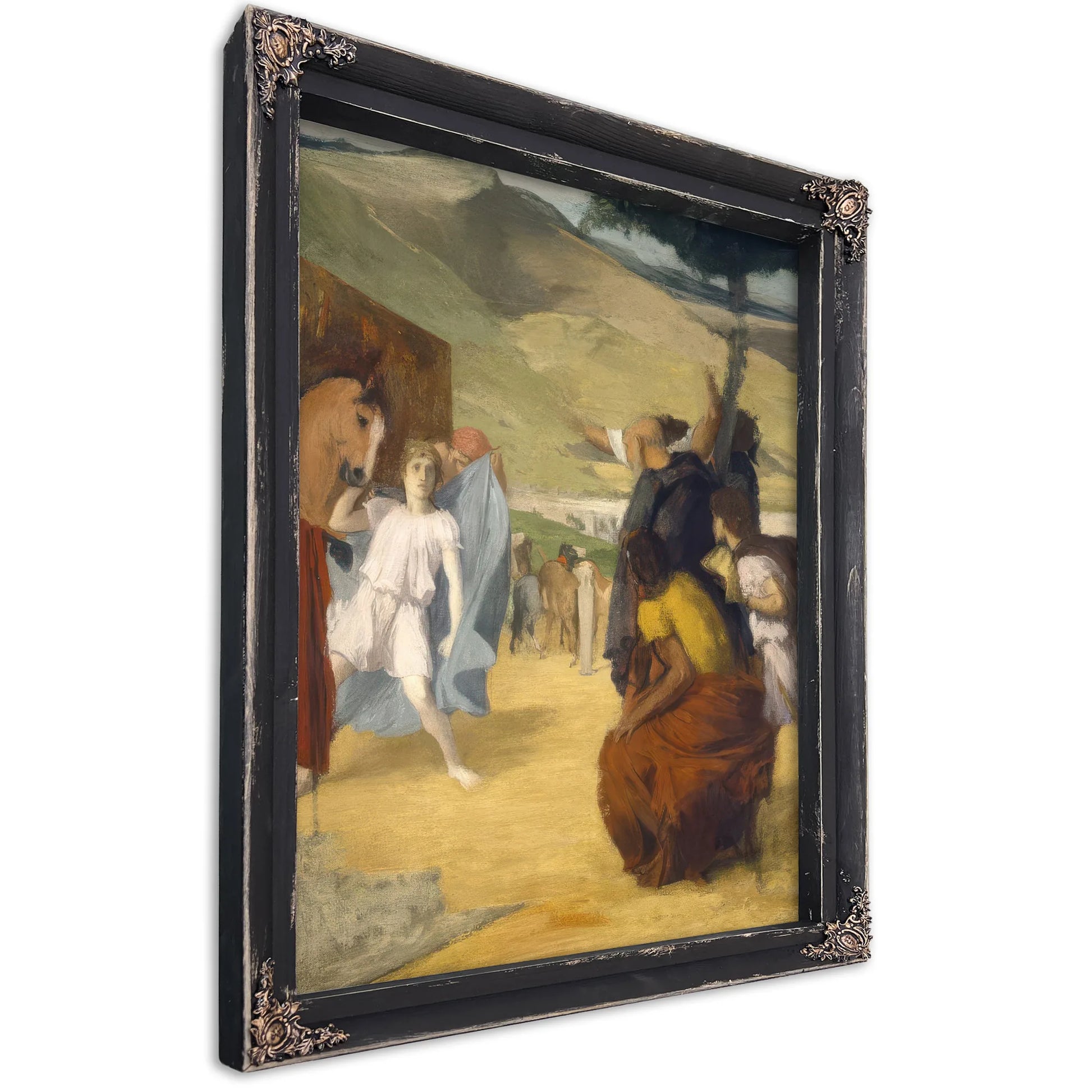Alexander And Bucephalus By Edgar Degas Fine Art Print
