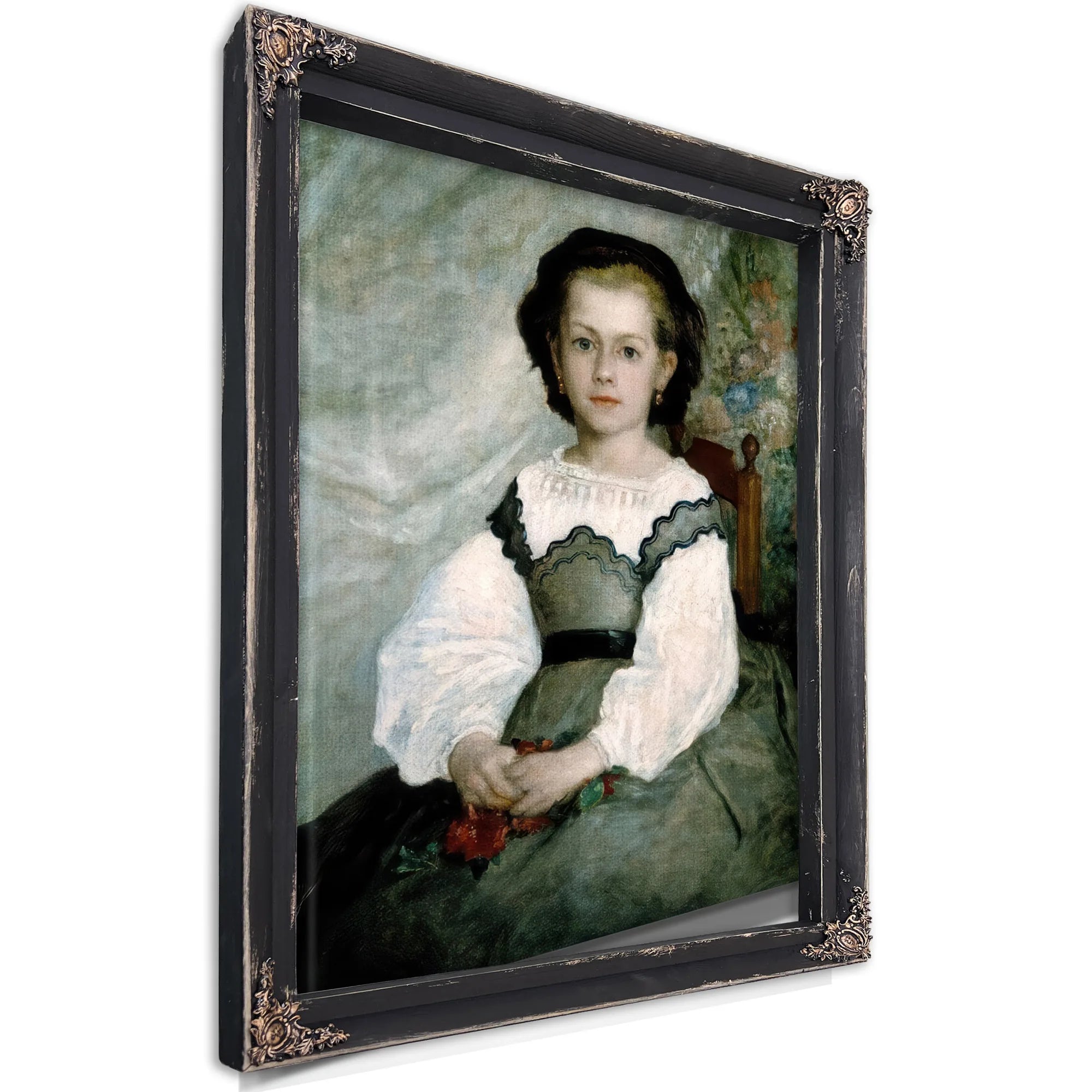 Romaine Lacaux By Pierre August Renoir Fine Art Print