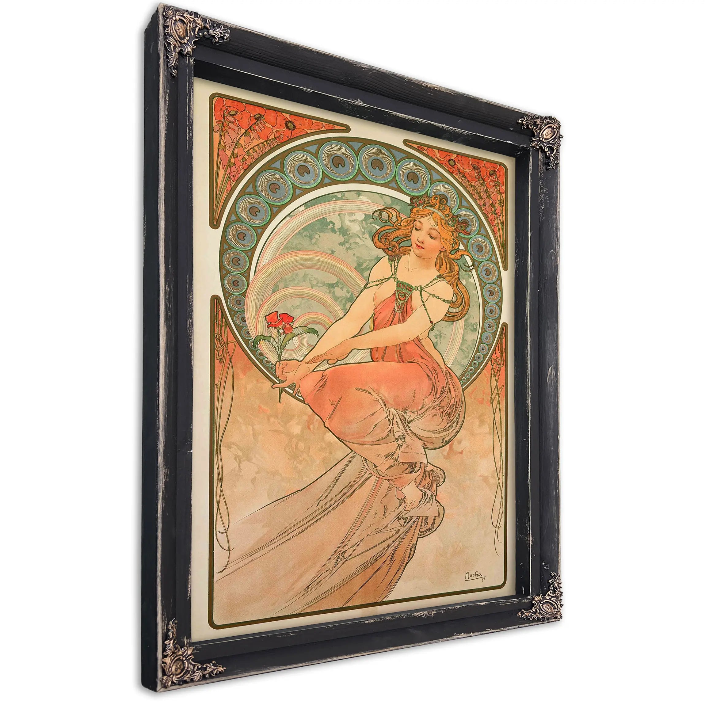 The Arts  Painting by Alphonse Mucha