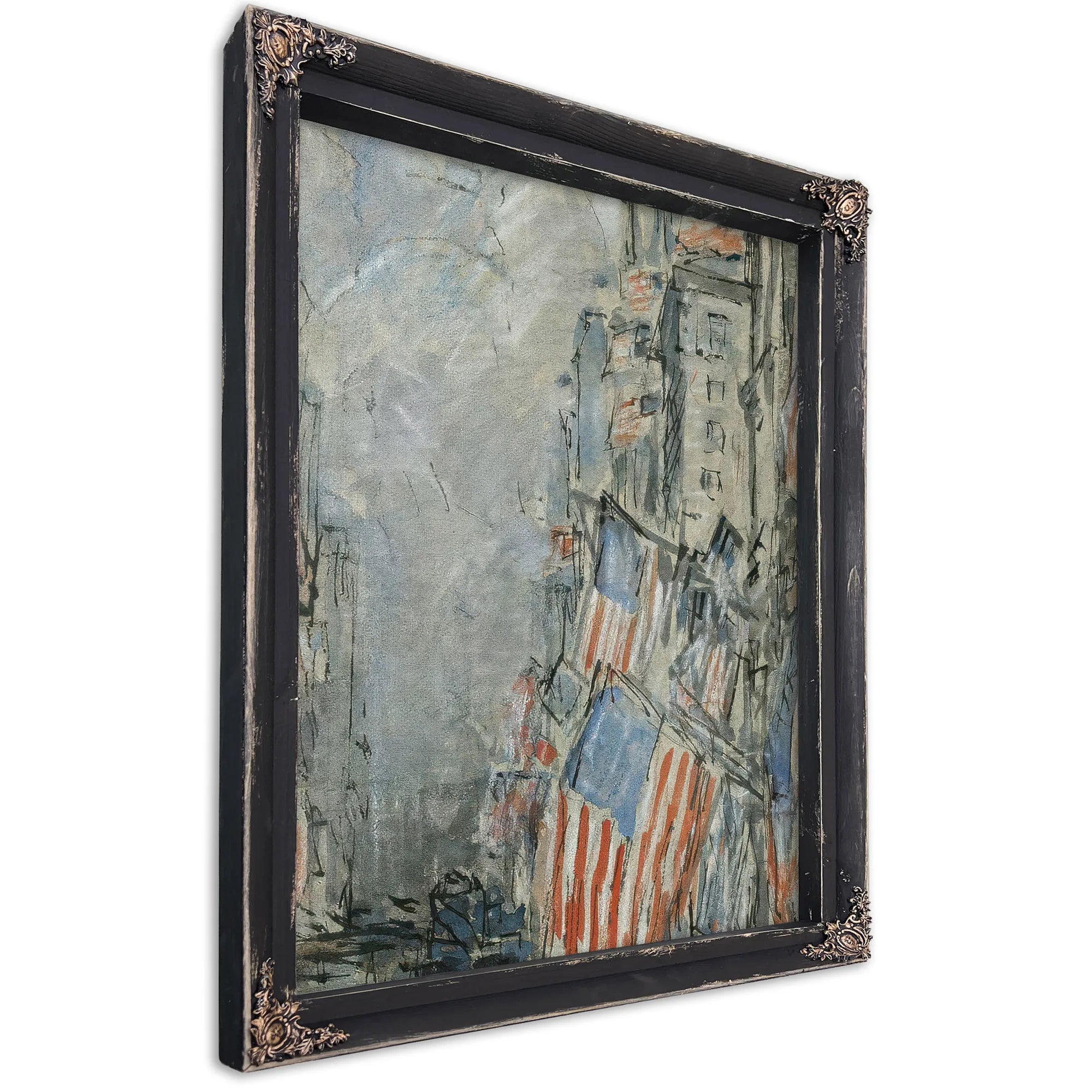 Flag Day, Fifth Avenue, July 4Th 1916 By Childe Hassam Fine Art Print