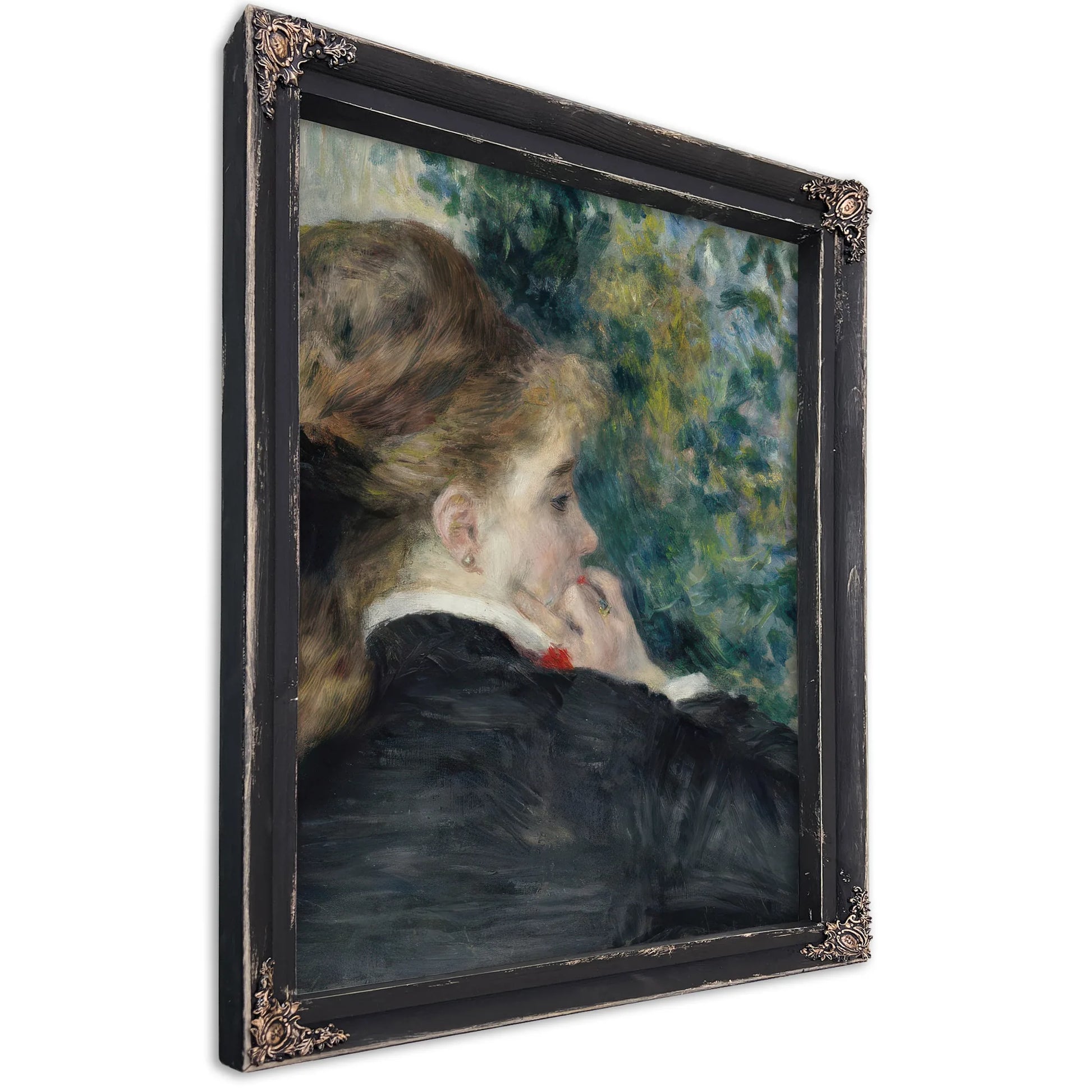 Pensive, La Songeuse Or Day Dreaming By Pierre Auguste Renoir Fine Art Print