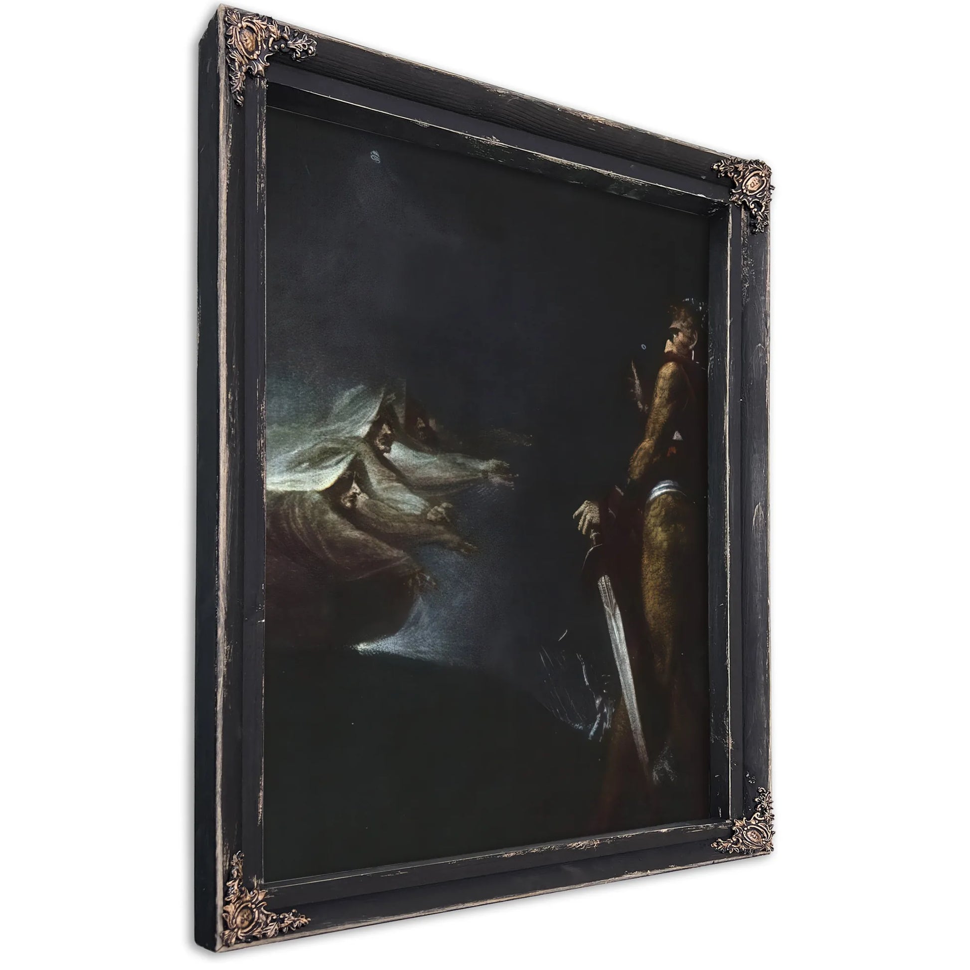 Macbeth, Banquo And The Witches On The Heath By Henry Fuseli Fine Art Print