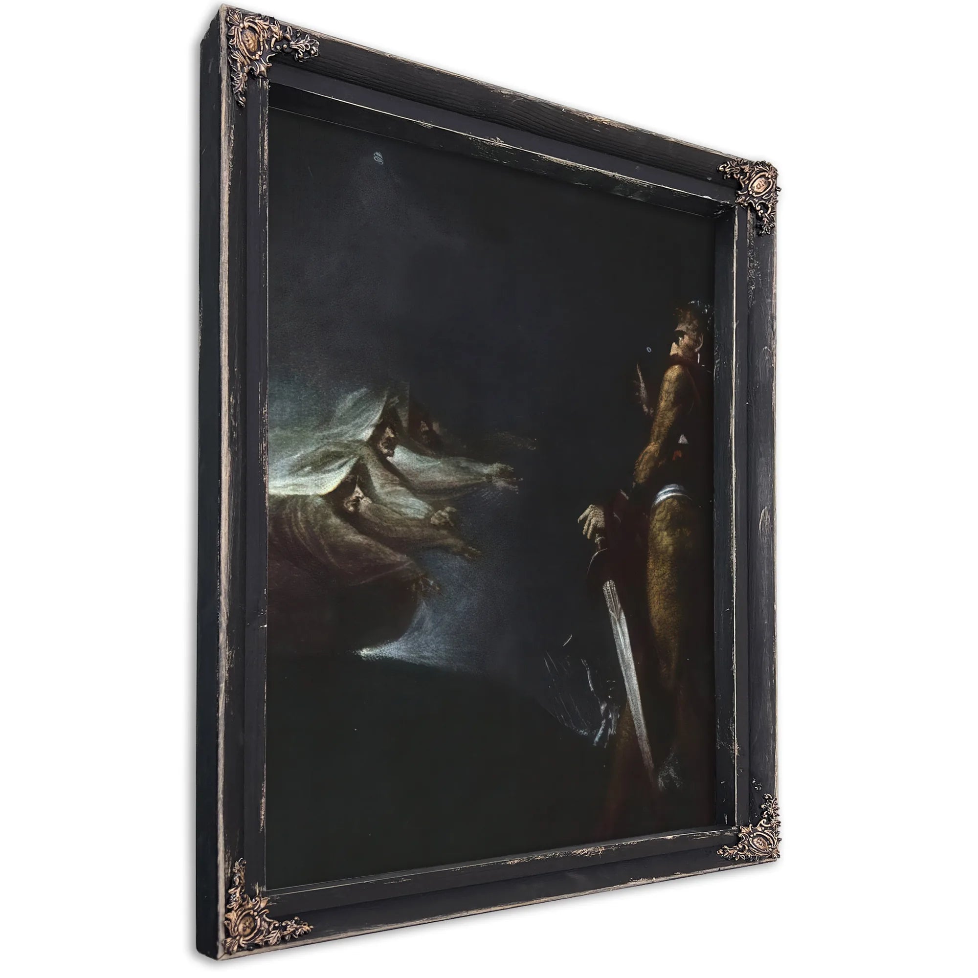 Macbeth, Banquo And The Witches On The Heath By Henry Fuseli Fine Art Print
